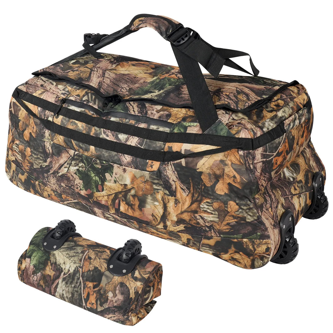 Foldable Duffle Bag with Wheels for Travel 85/120L