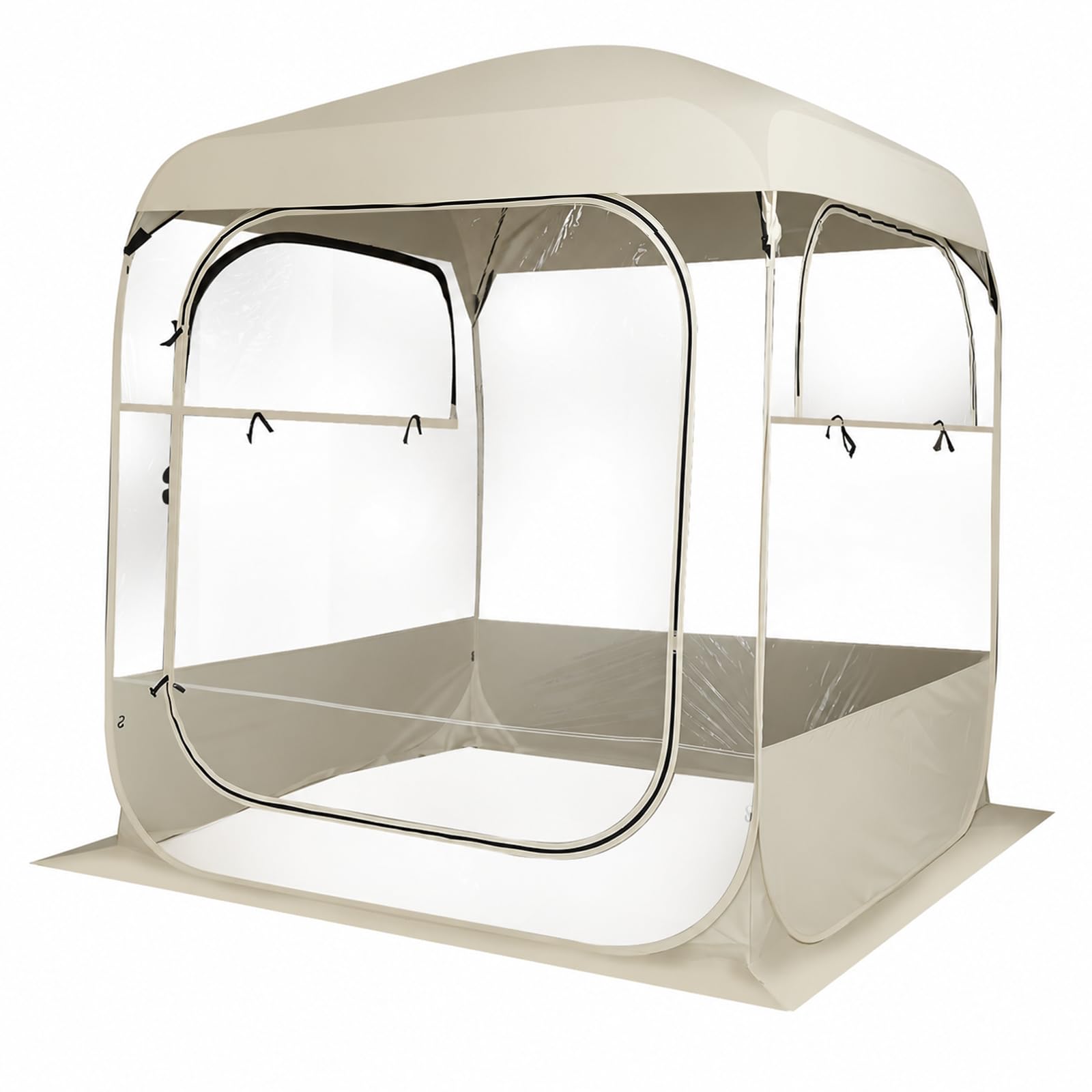 REDCAMP Pop Up Sports Tent with Clear PVC Panels