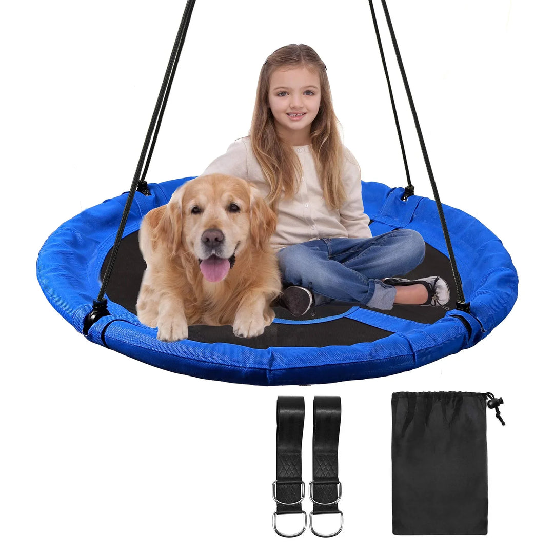 Columpio de árbol redondo de 40"/43" para niños 