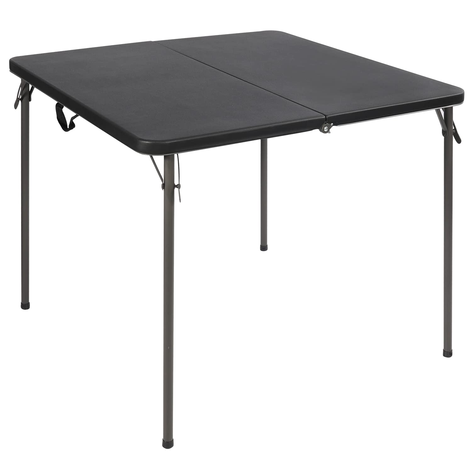 Table à cartes carrée légère et portable avec pieds pliables 
