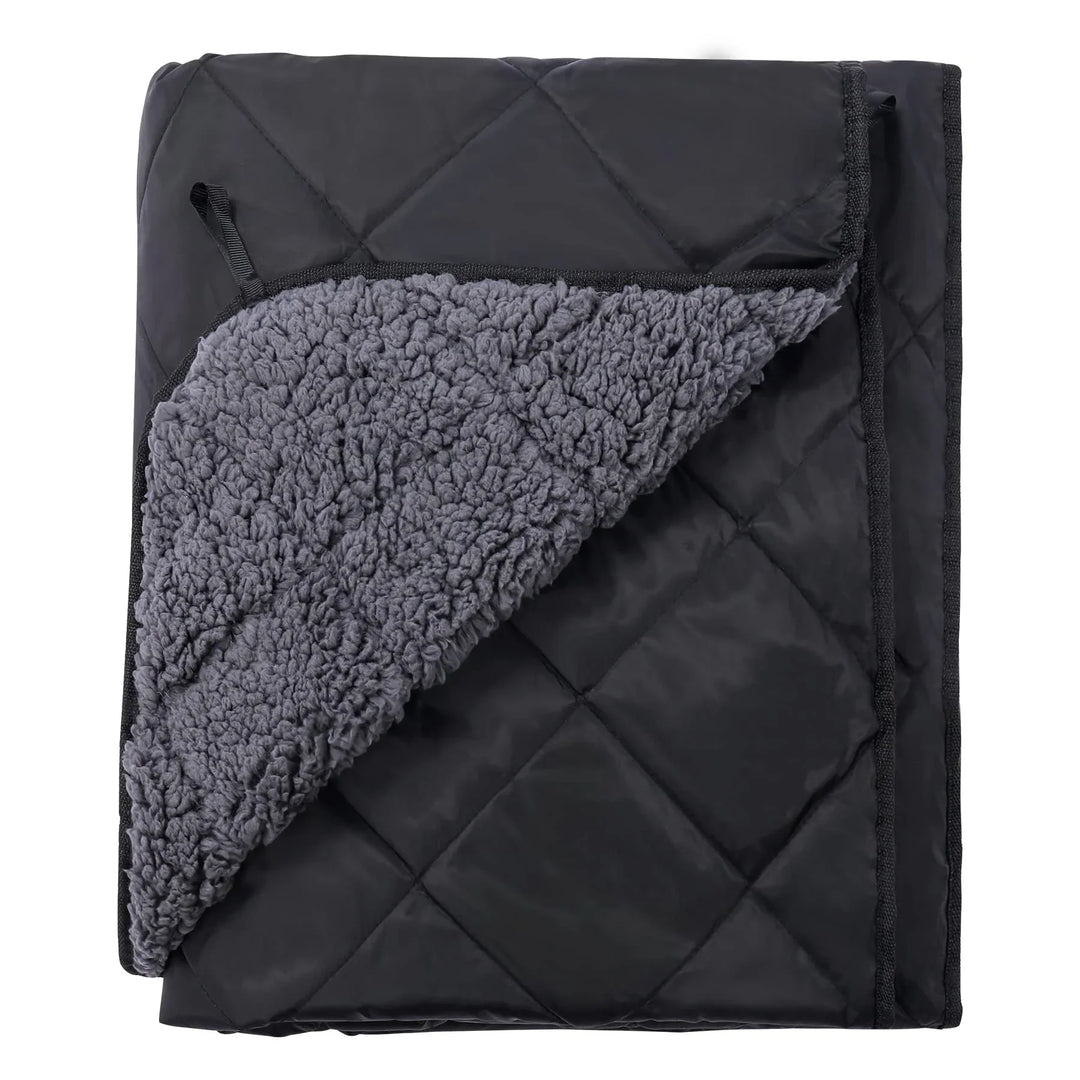 Waterproof Sherpa Stadium Blanket for Outdoor Events