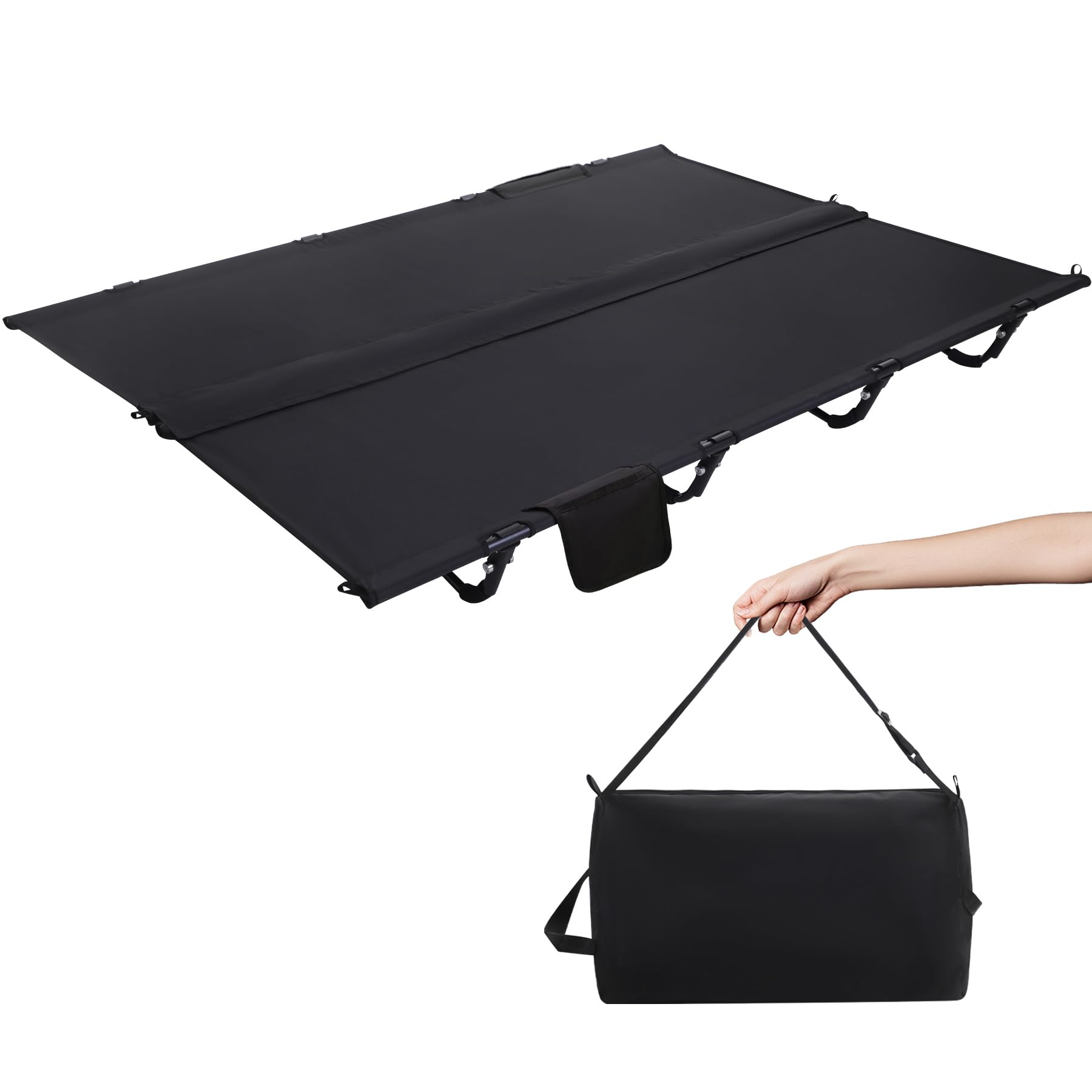 REDCAMP 2 Person Double Camping Cot for Adults, 55" Wide