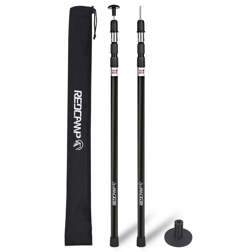 Adjustable Aluminum Telescoping Tarp Poles