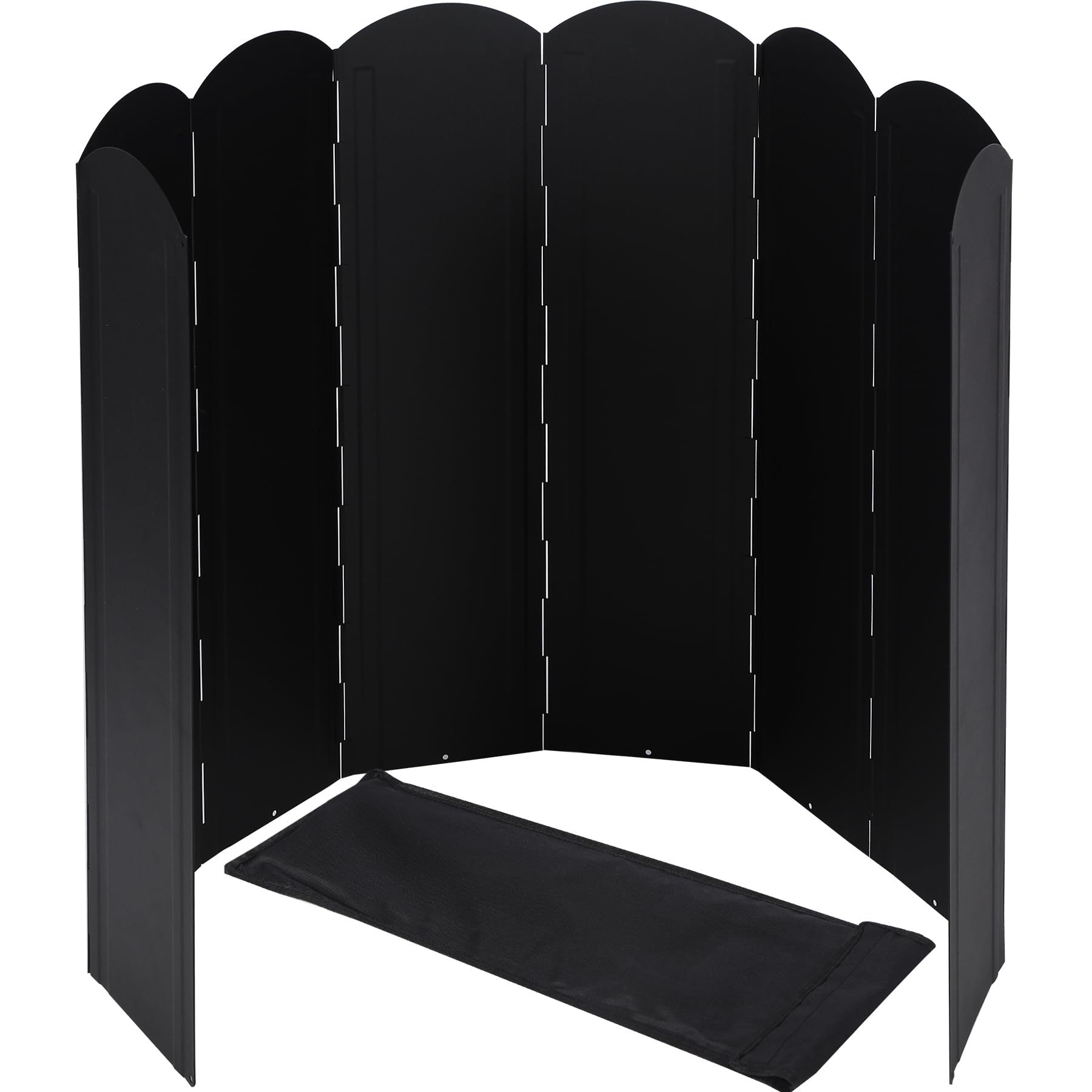 Extra Tall 8-Plate Stove Windscreen