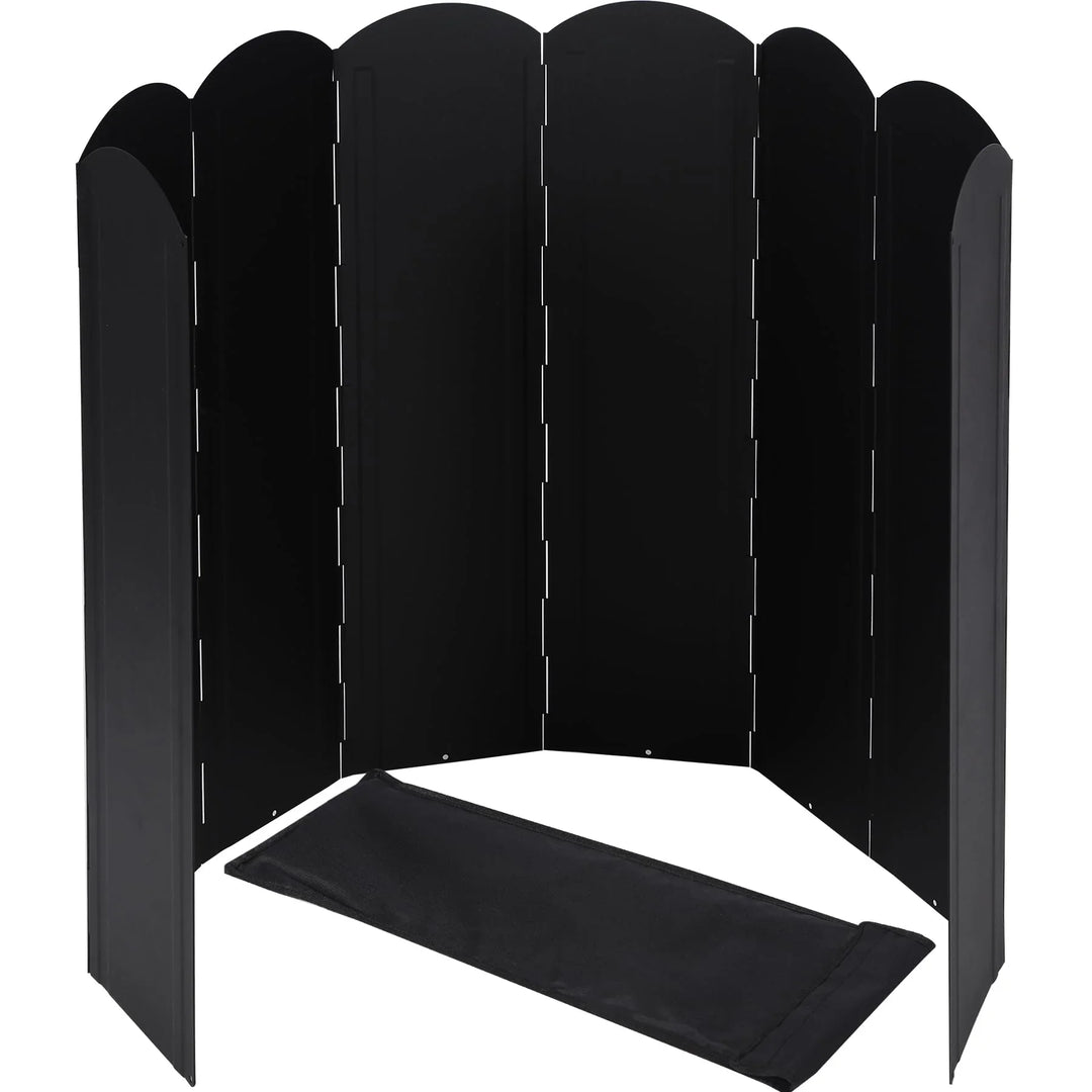 Extra Tall 8-Plate Stove Windscreen