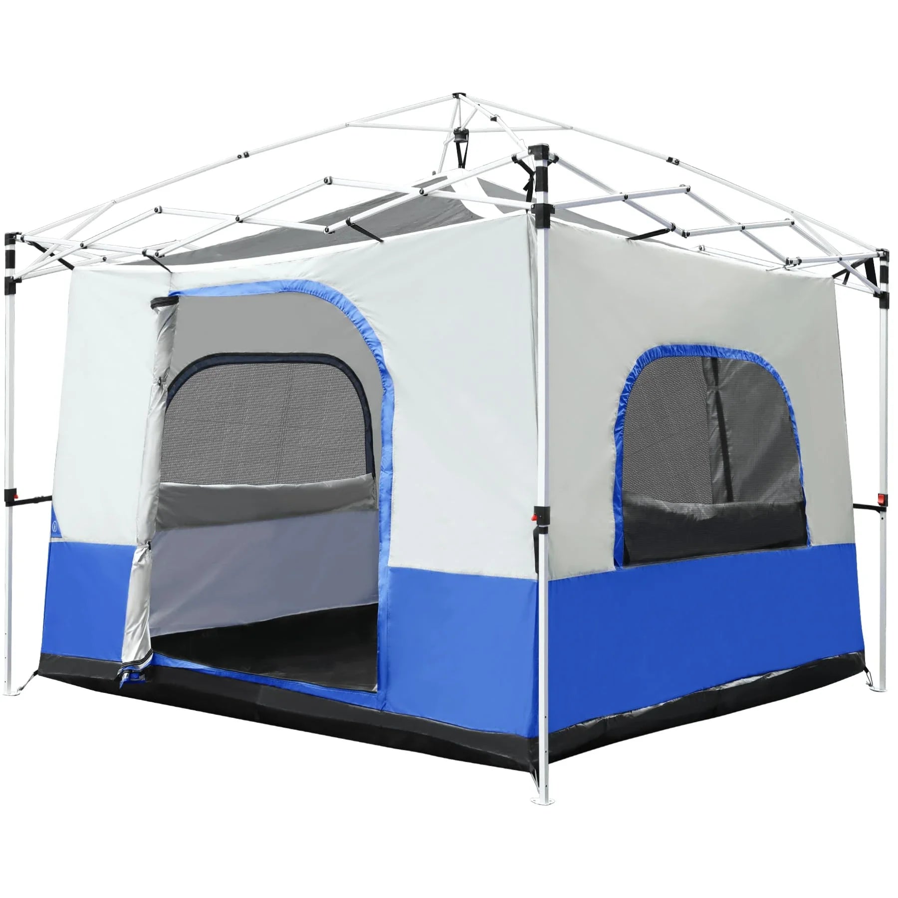 tent cube REDCAMP Camping Cube Inner Tent for Pop Up Canopy Camping Tent, 10'x10' Blue