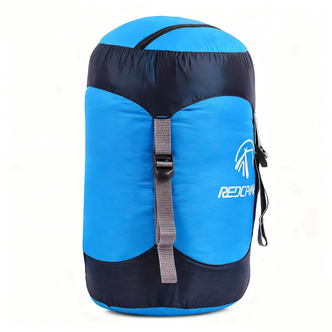 Compression Stuff Sack, 10L/17L/27L/40L Lightweight Sleeping Bag Compression Sack Great for Backpacking, Hiking and Camping,Blue