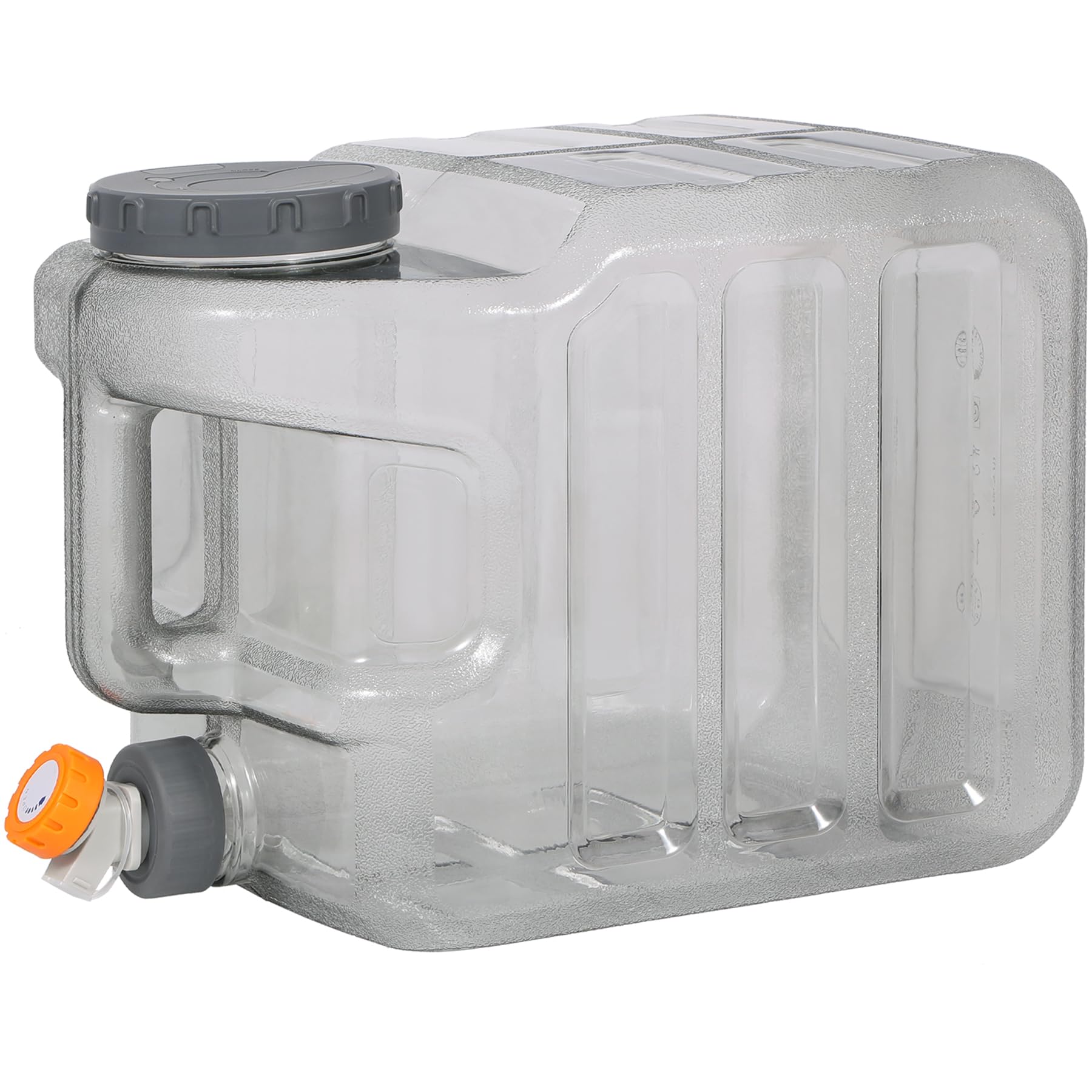 Portable Water Storage Tank with Adjustable Spigot - Food Grade PC