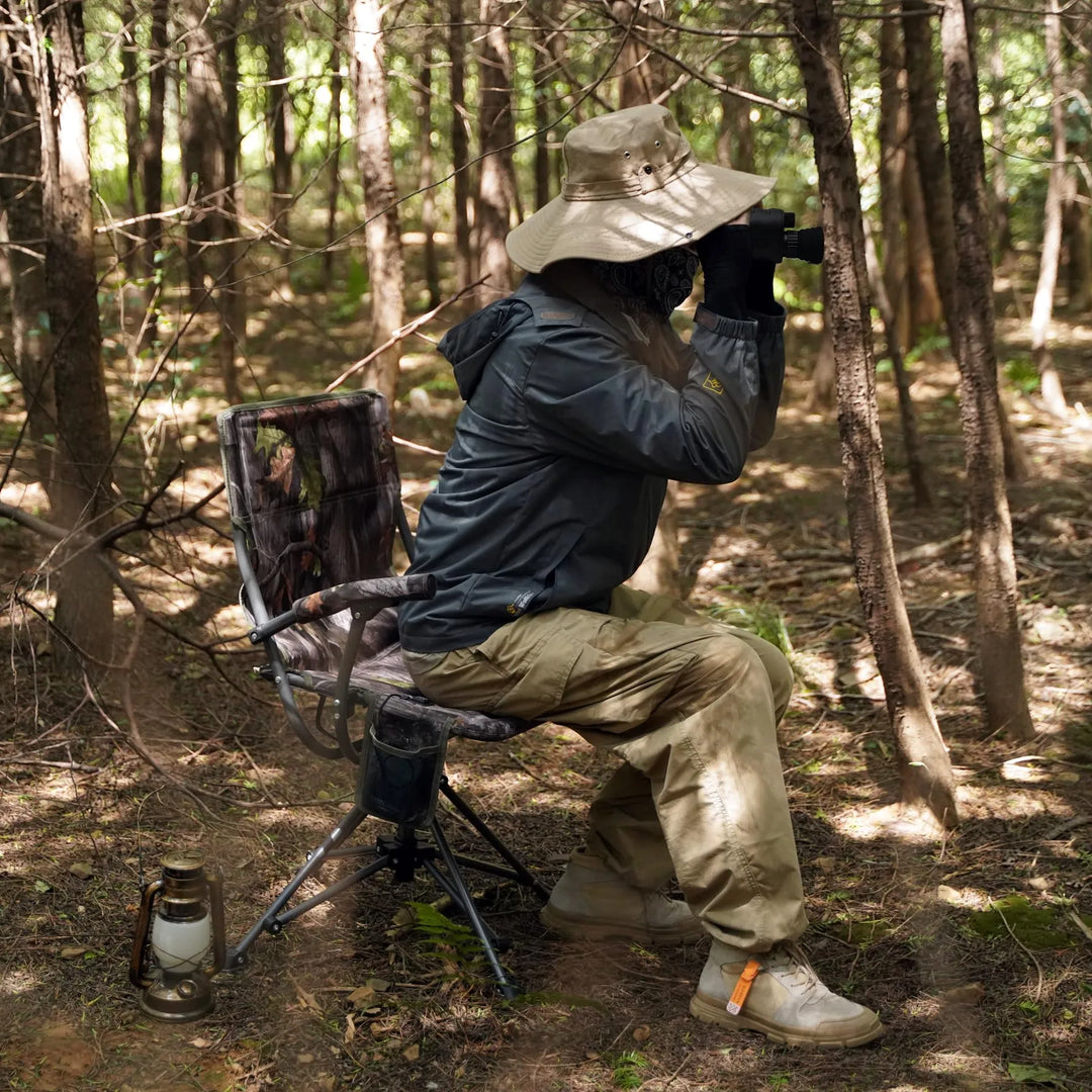 360° Swivel Heated Hunting Chairs for Ground Blinds