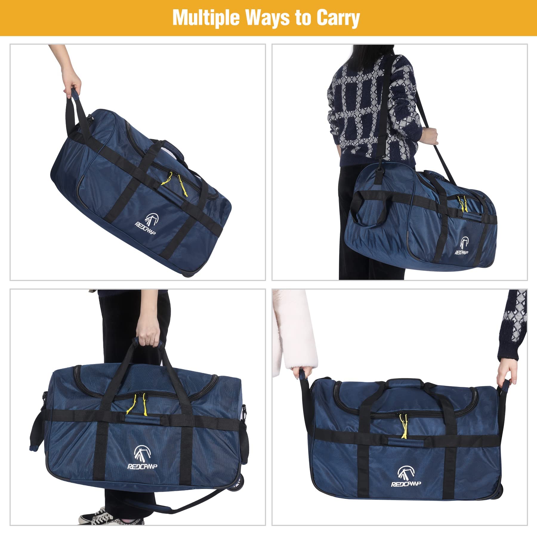 Foldable Wheeled Duffle Bag 85L / 120L