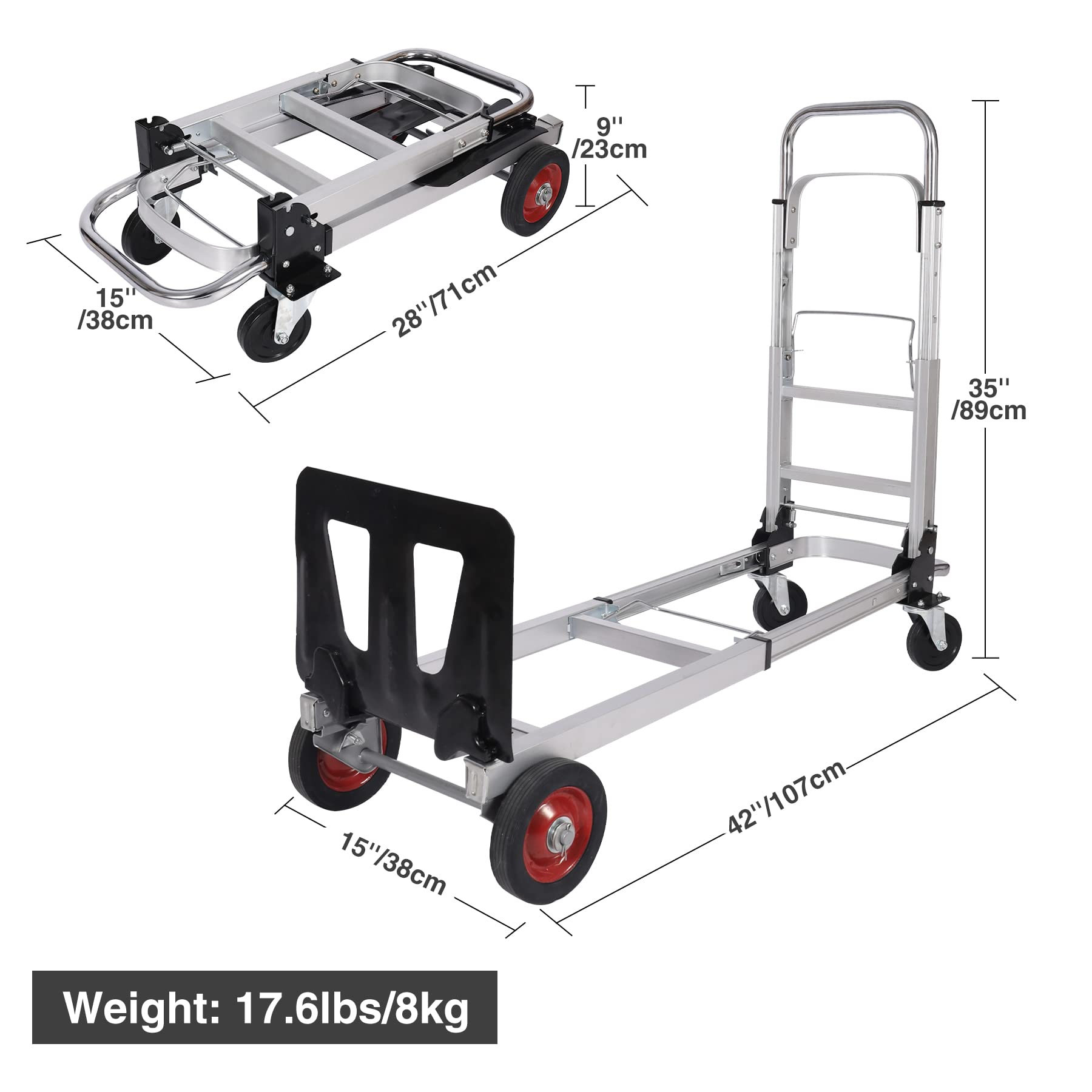 Aluminum Convertible Hand Truck