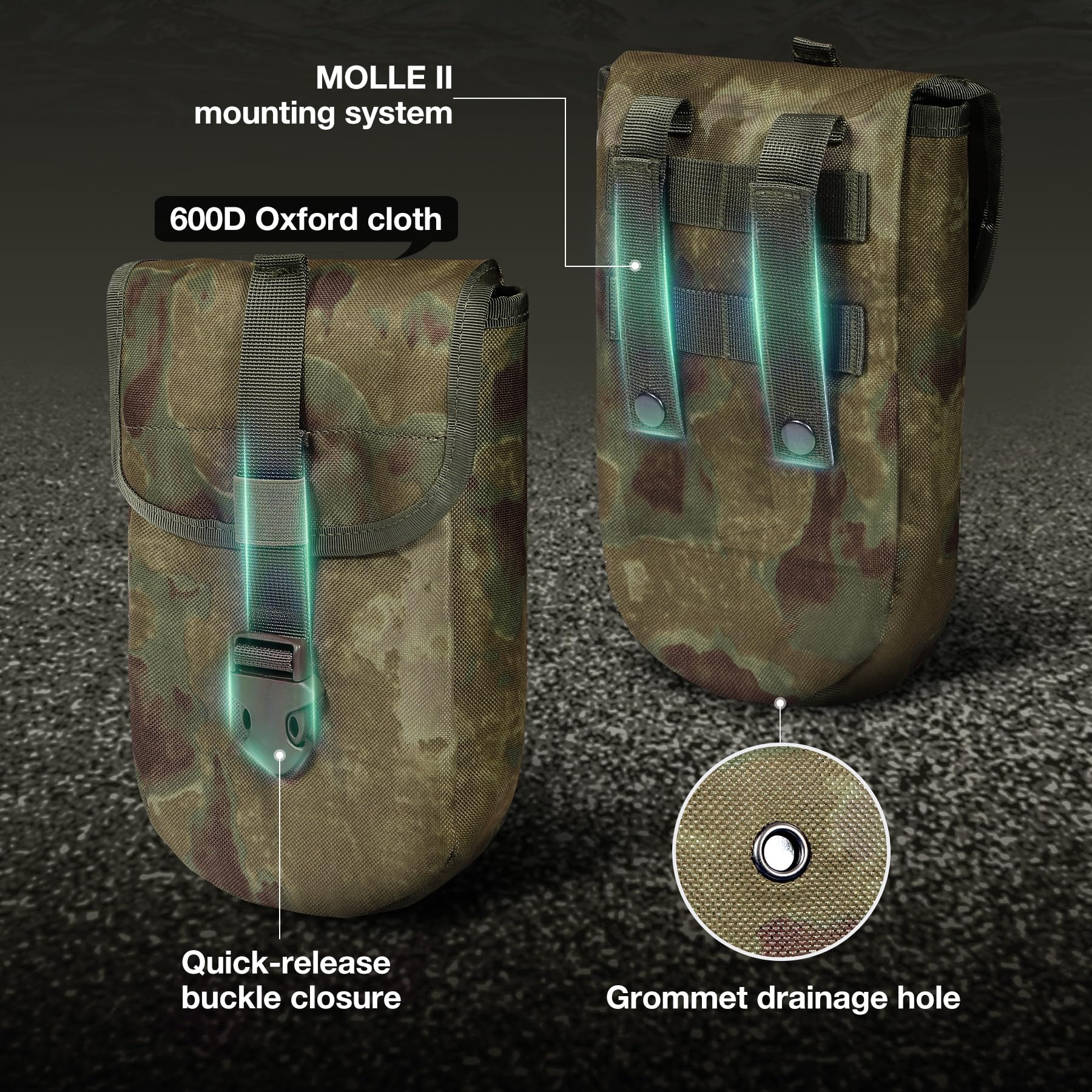 Pala plegable militar para acampar 