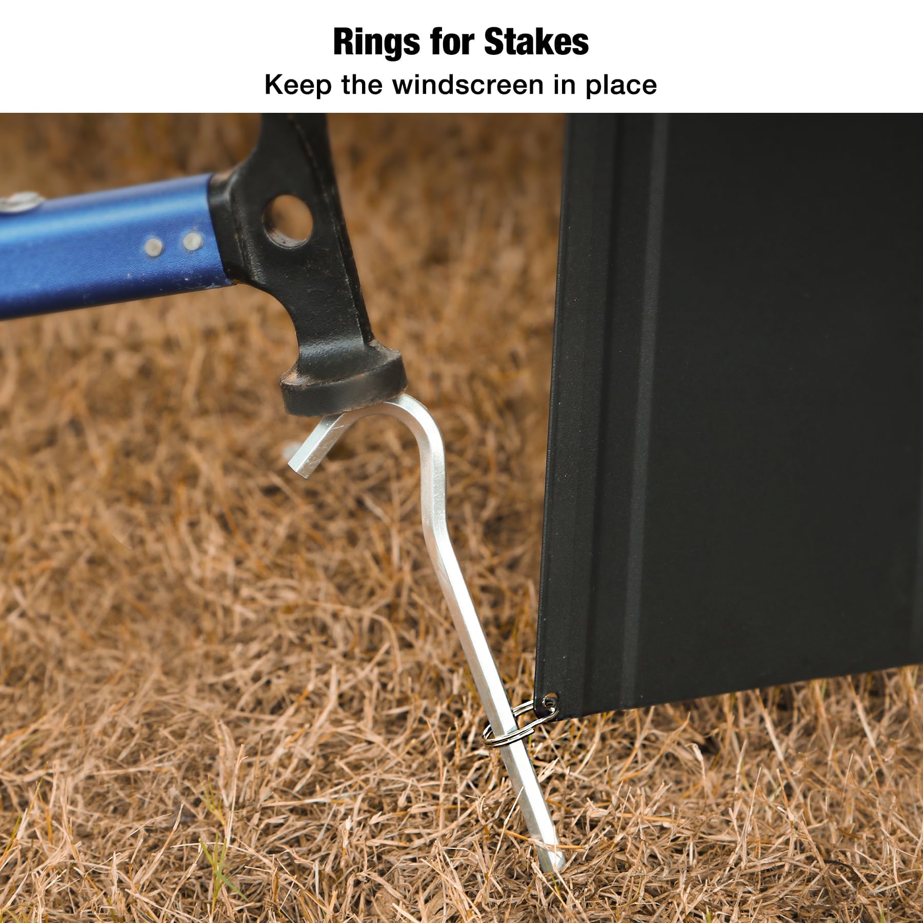 Extra Tall 8-Plate Stove Windscreen