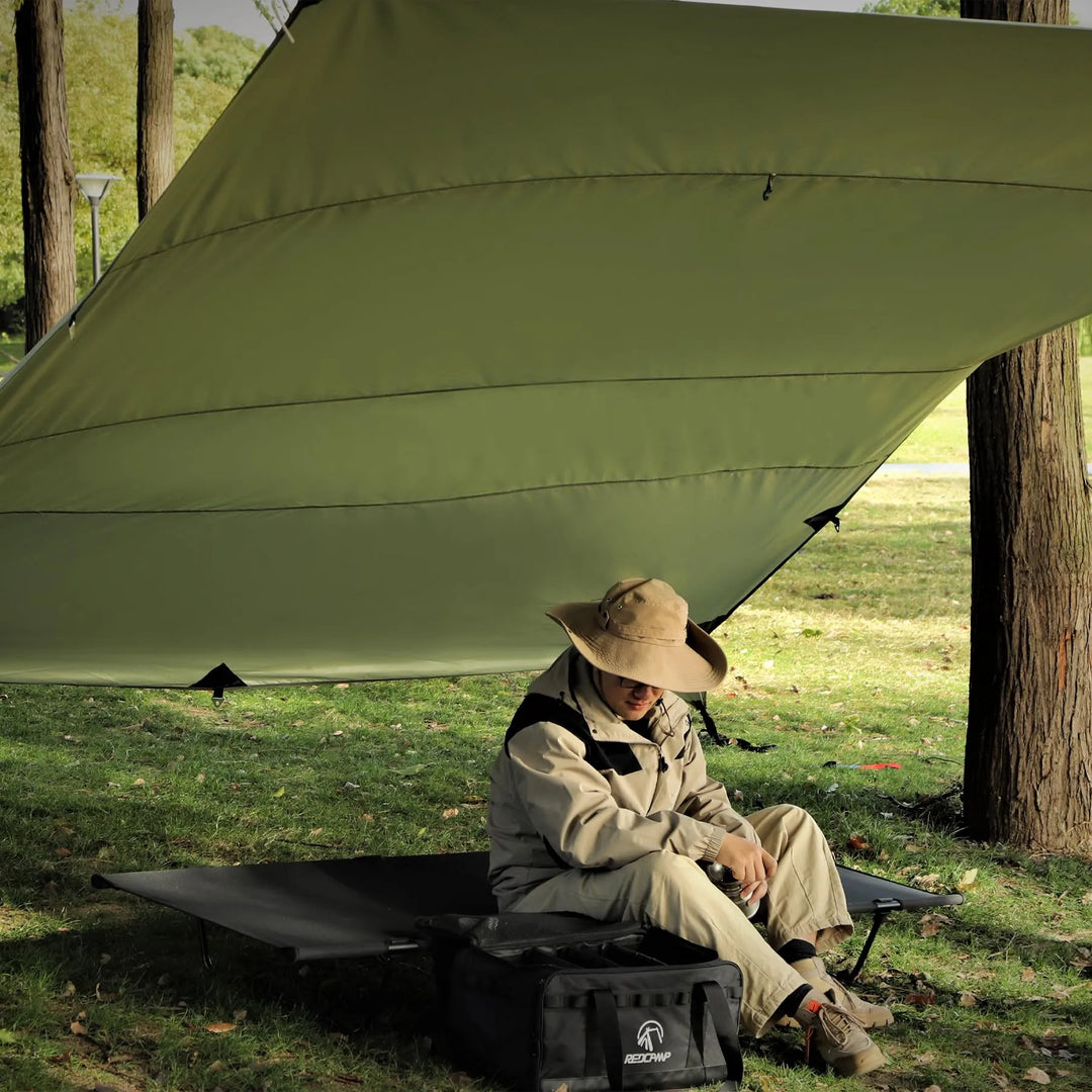 10x17ft Waterproof Camping Tarp - Redcamp