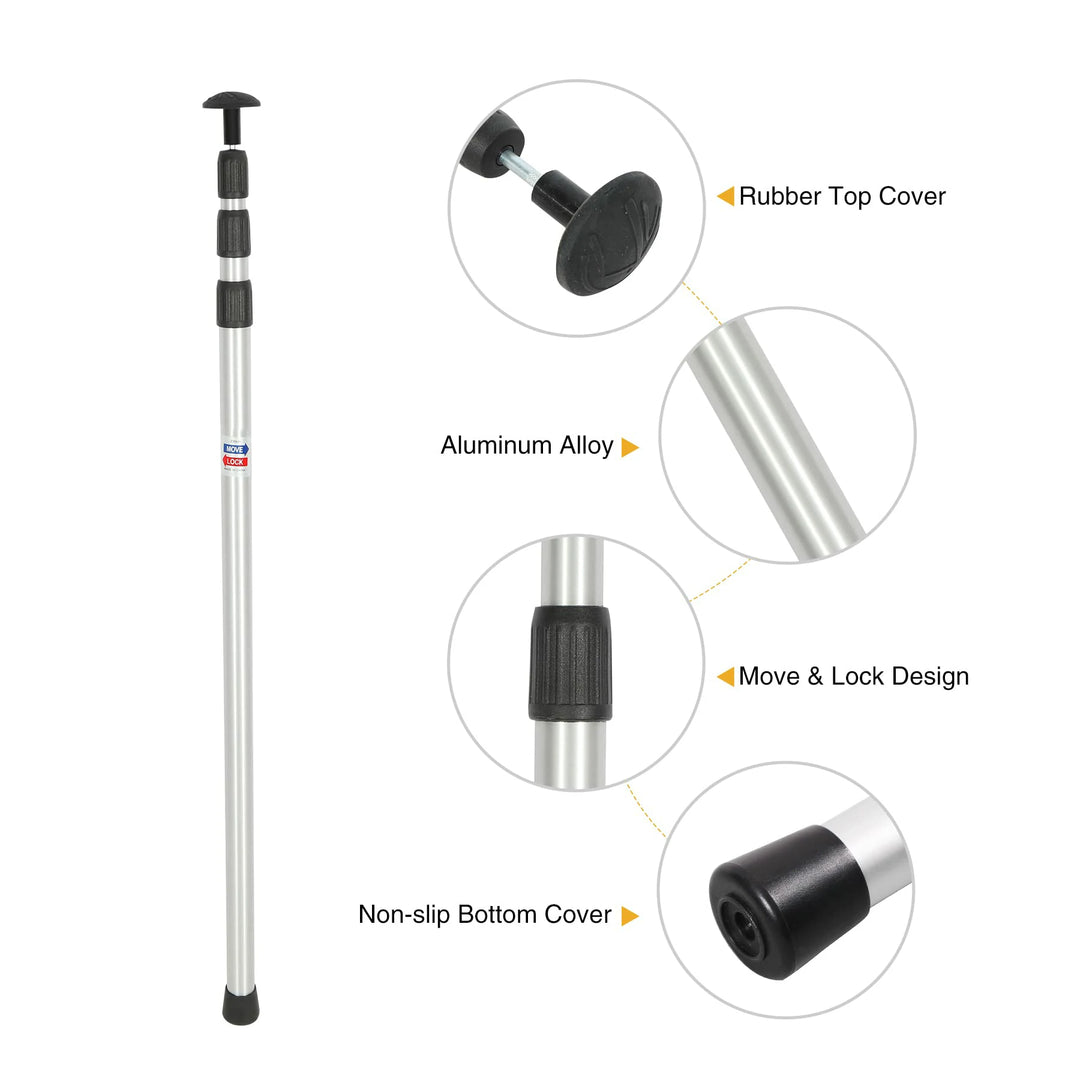Aluminum Adjustable Telescoping Tarp Poles