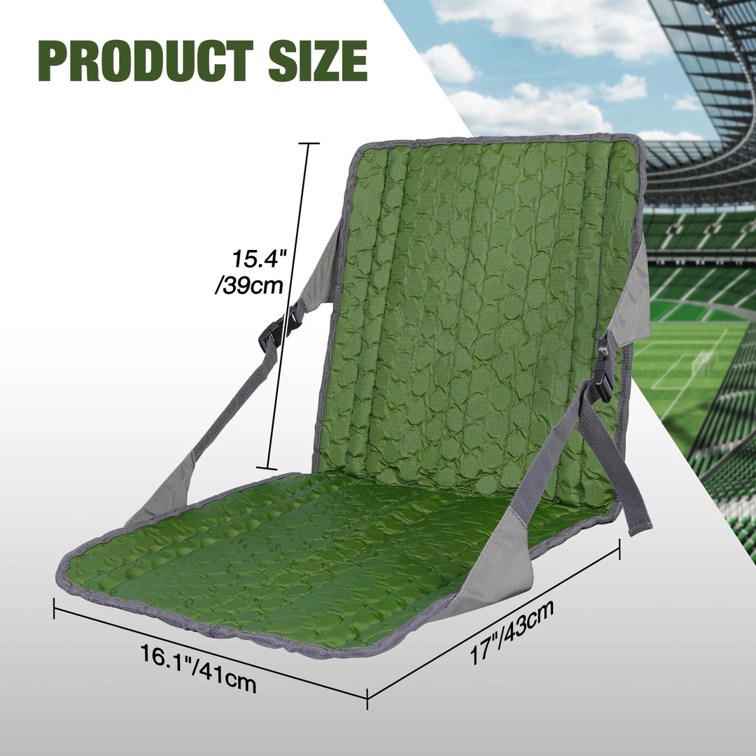 Coussin de siège de stade pliable pour gradins