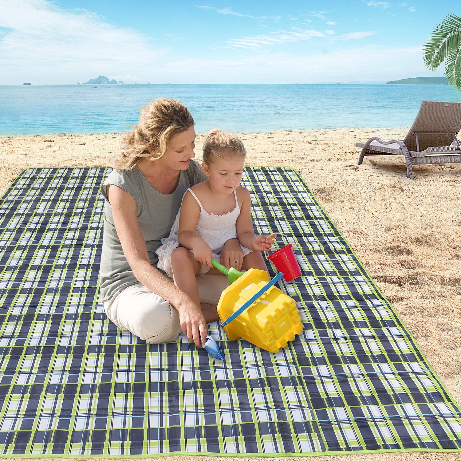 Extra Large Picnic Blanket Waterproof Sandproof