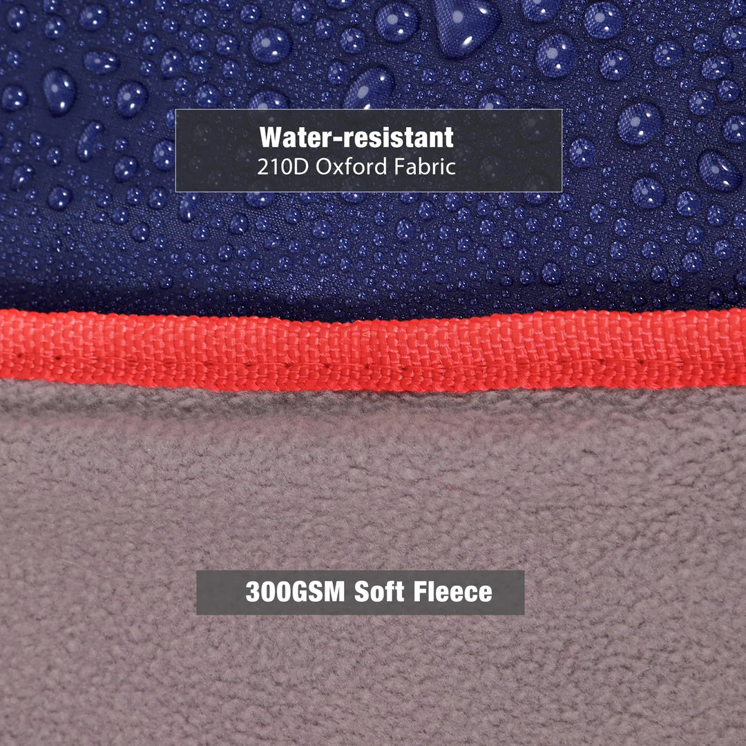 Outdoor Waterproof Blanket with Warm Fleece