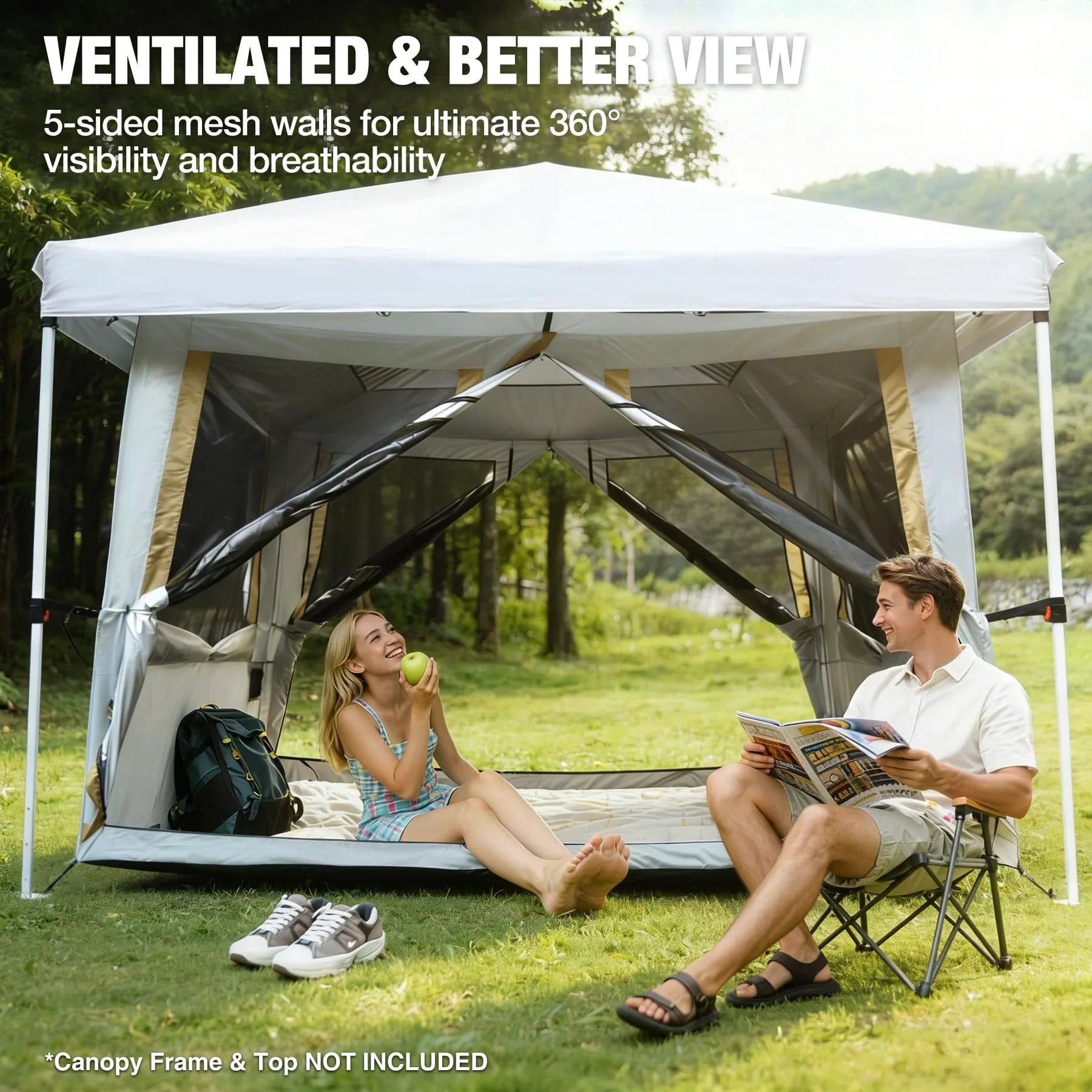 10ft Pop-Up Canopy Inner Screen Tent