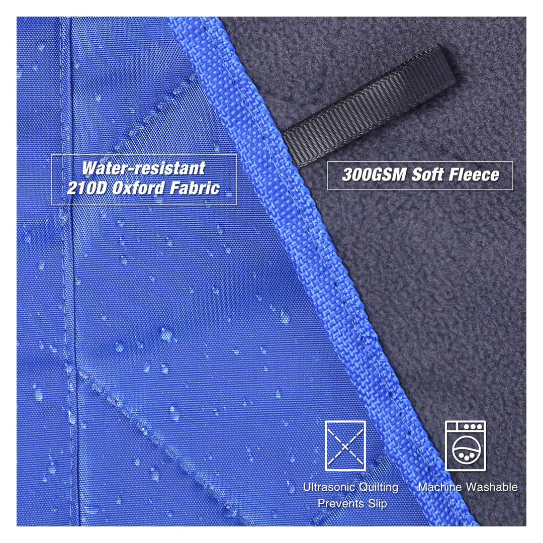 Waterproof Outdoor Blanket with Fleece Lining