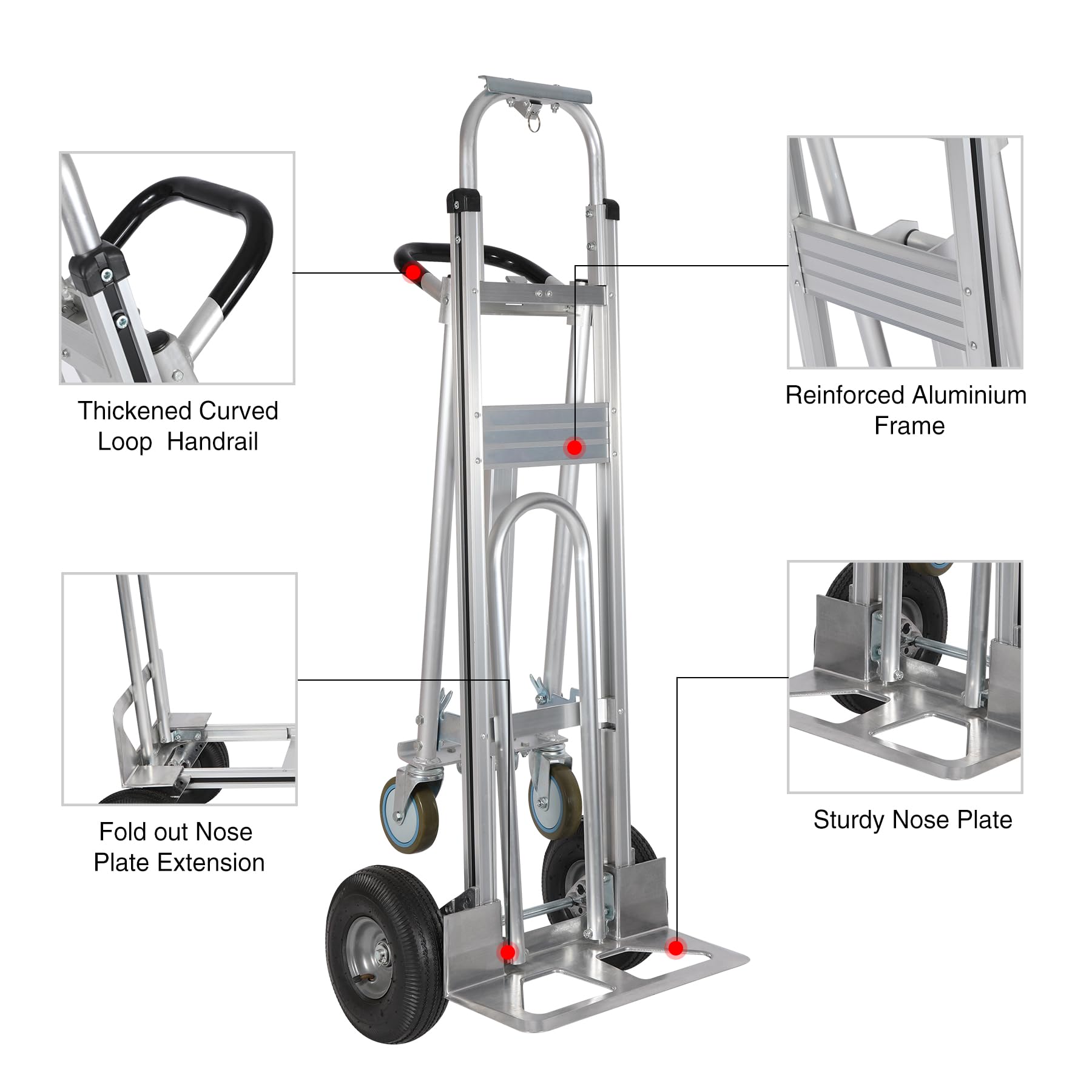 Aluminum Convertible Hand Truck