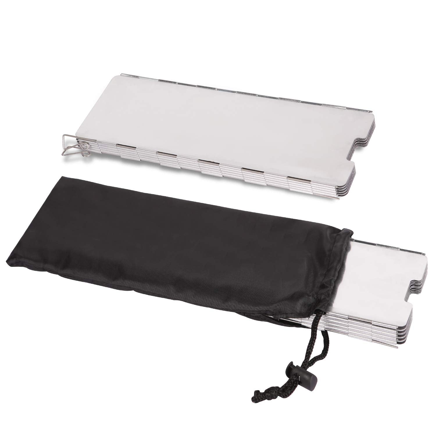 Aluminum Folding Stove Windscreen for Camping