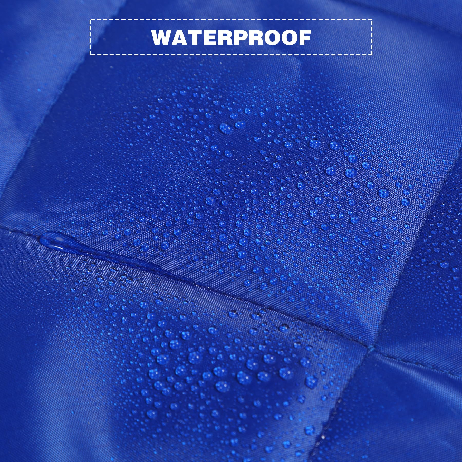 Waterproof Stadium Blanket with Sherpa Lining