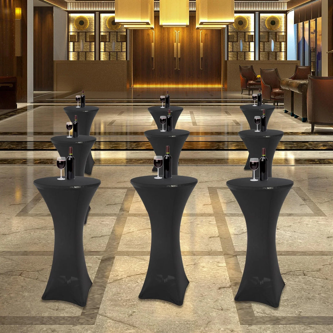24" Cocktail Table with Black Cover