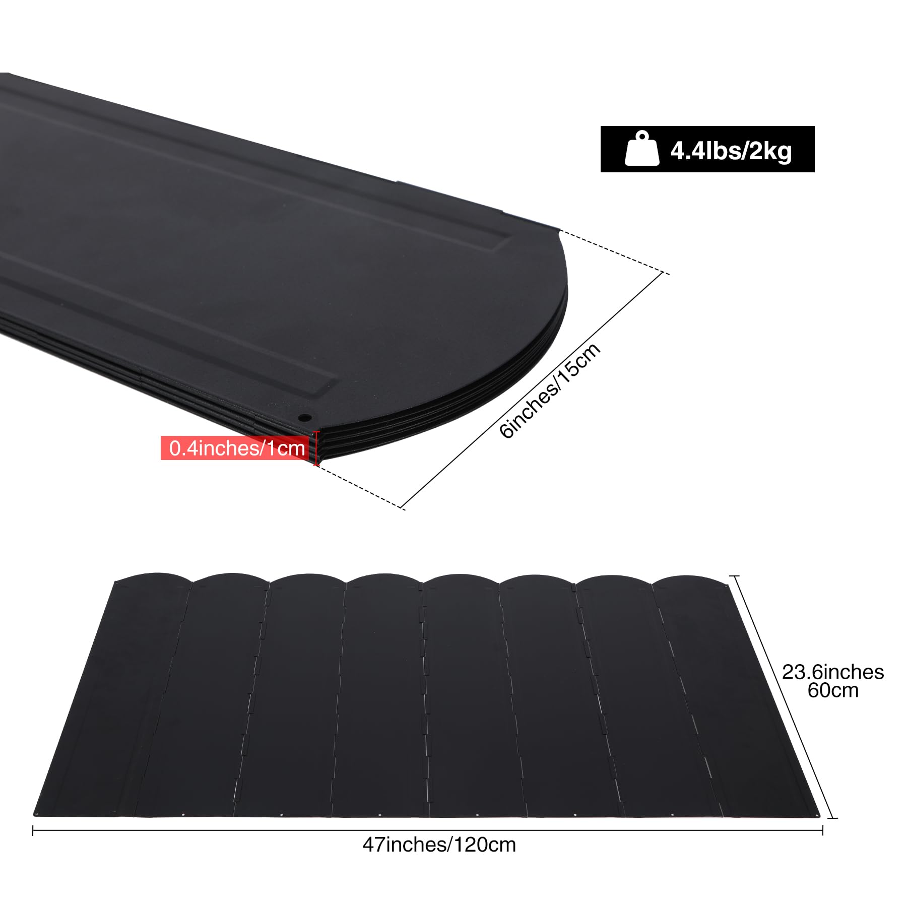 Extra Tall 8-Plate Stove Windscreen
