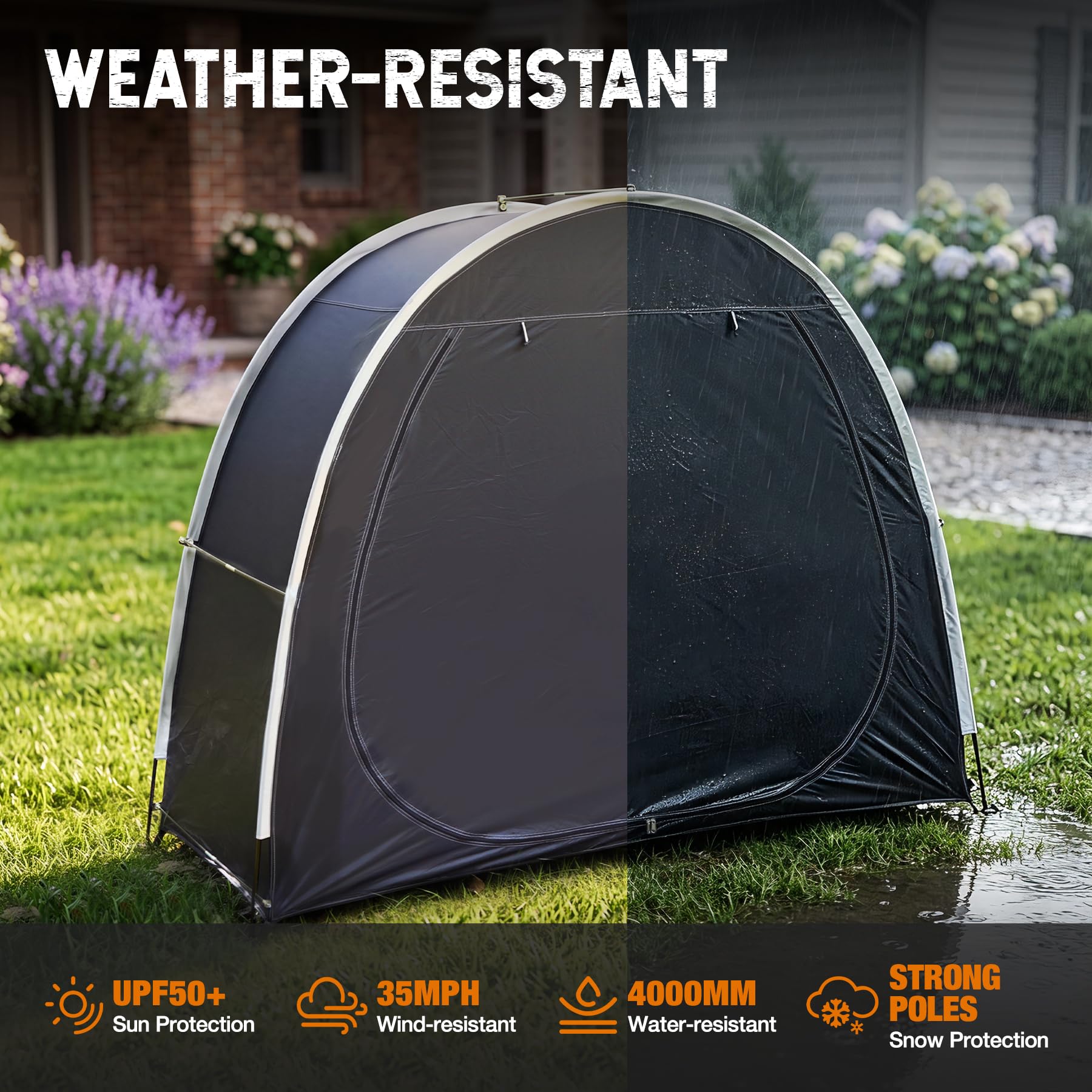 REDCAMP Outdoor Bike Storage Tent