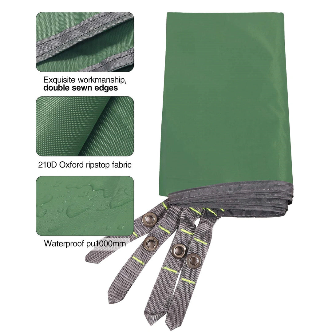 Waterproof Camping Tent Tarp, Multifunctional Tent Footprint