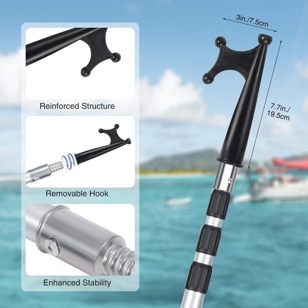 Telescoping Boat Hook 12 ft
