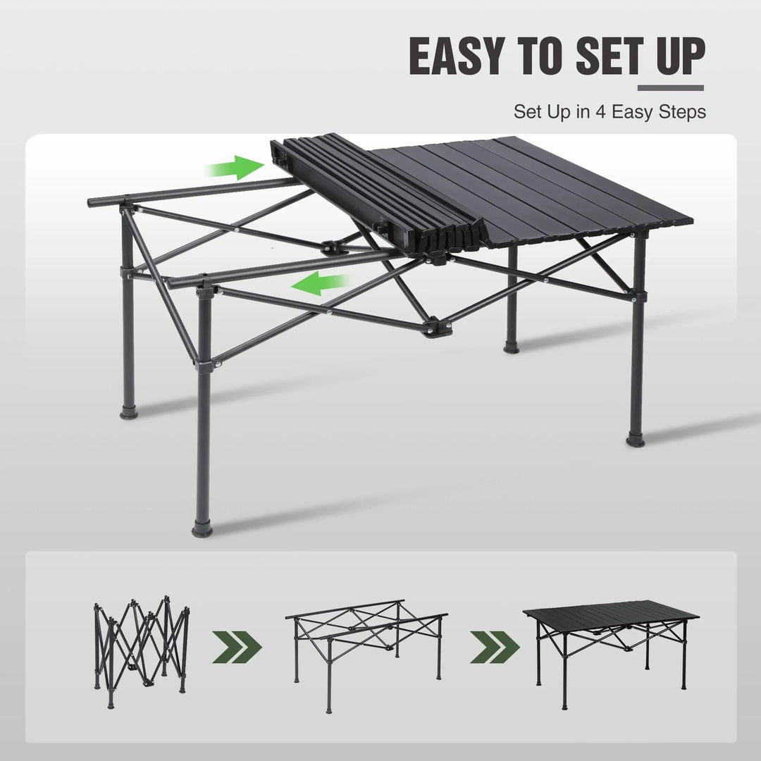 Roll Up Camping Table That Fold Up