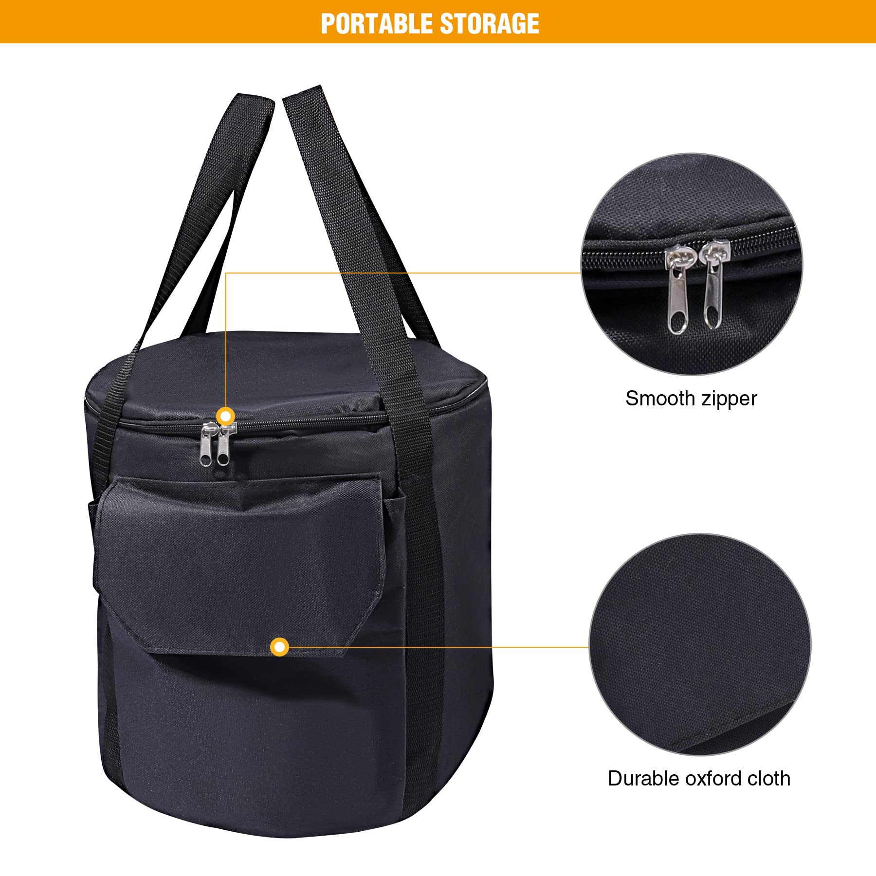 Rocket Stove Wood Burning Portable Camping Stove with Grill Pan