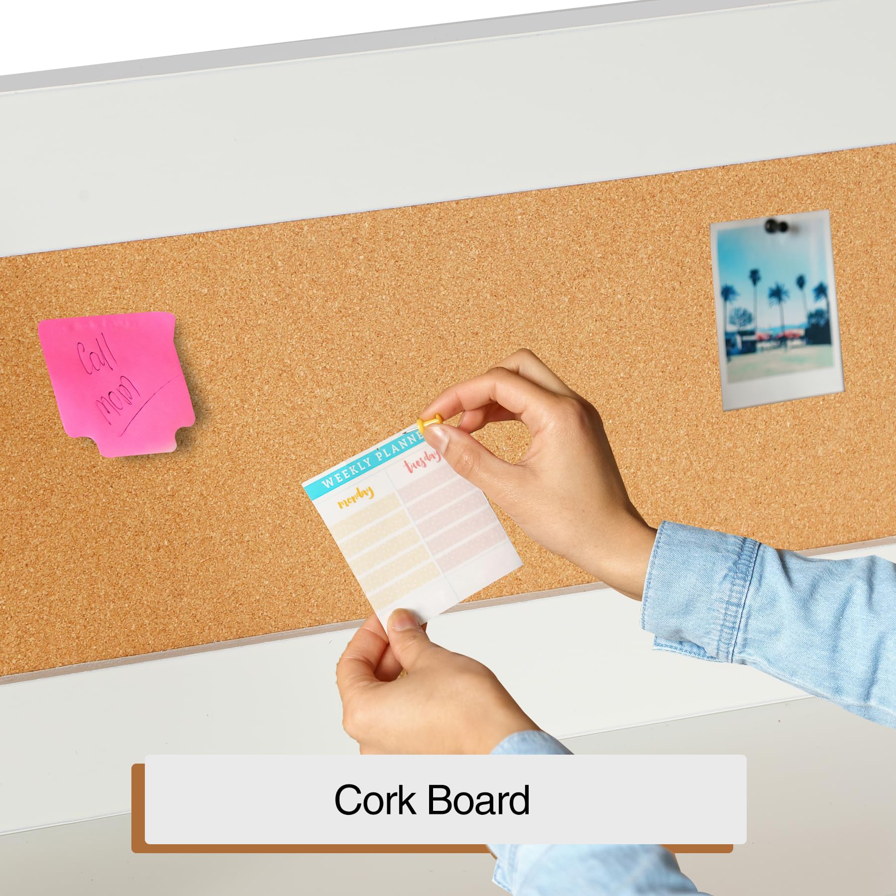 Kids Study Desk and Chair Set with Hutch, Wooden Writing Table, Ergonomic Homework Station with Storage Cabinet & Bulletin Board for Bedroom, School, White