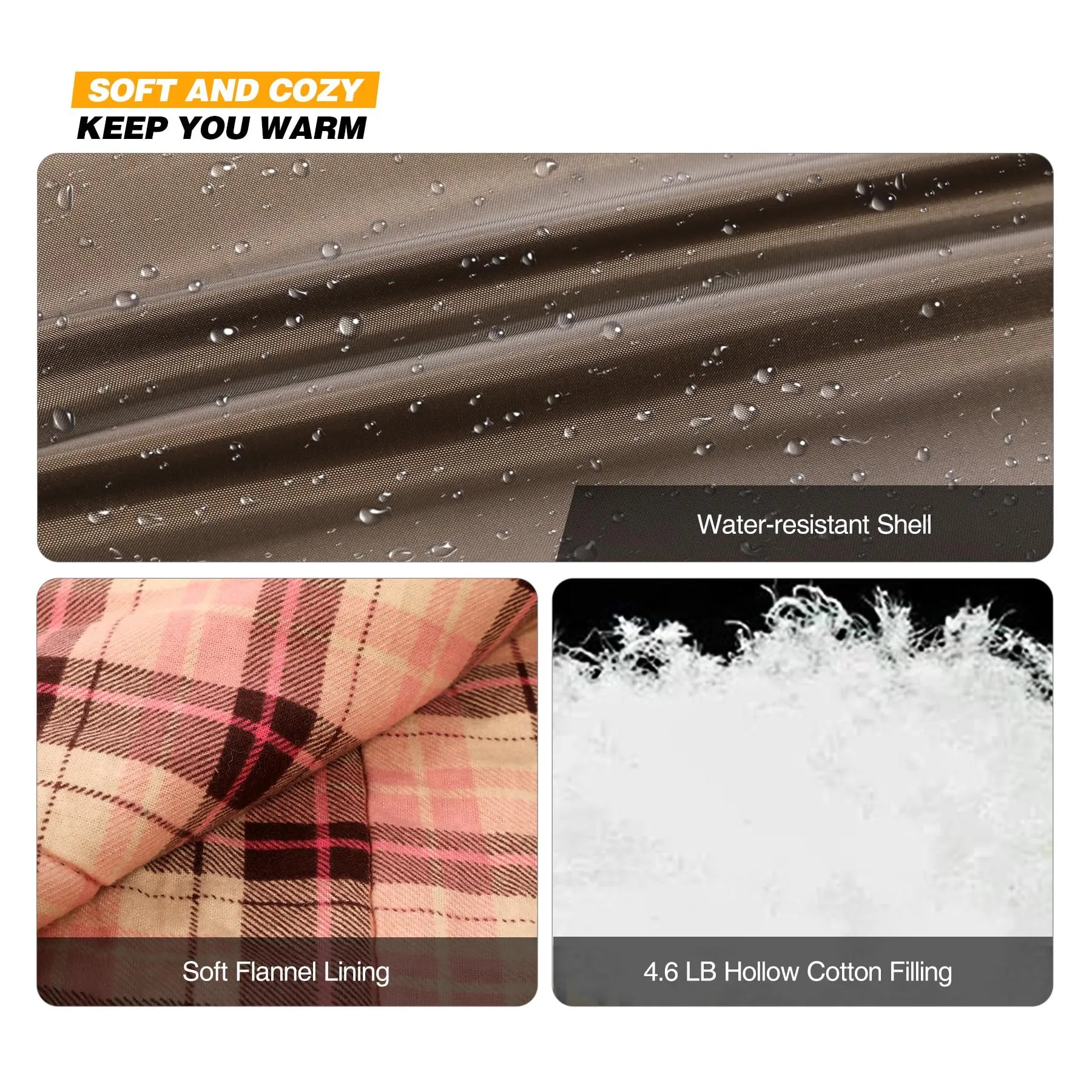 Queen Size Cotton Double Sleeping Bag