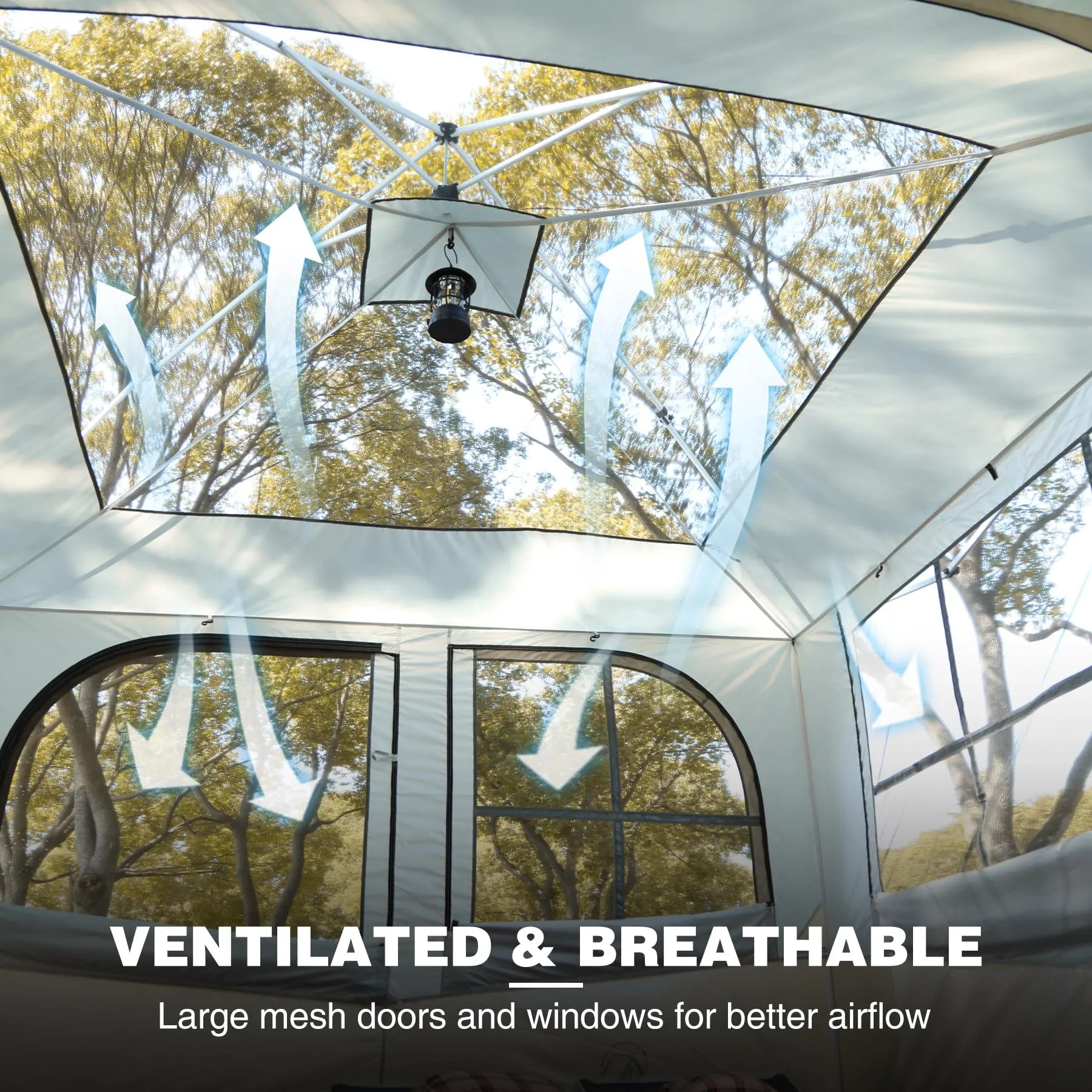 Camping Cube Inner Tent for 10'x10' Pop Up Canopy (Canopy not Included)