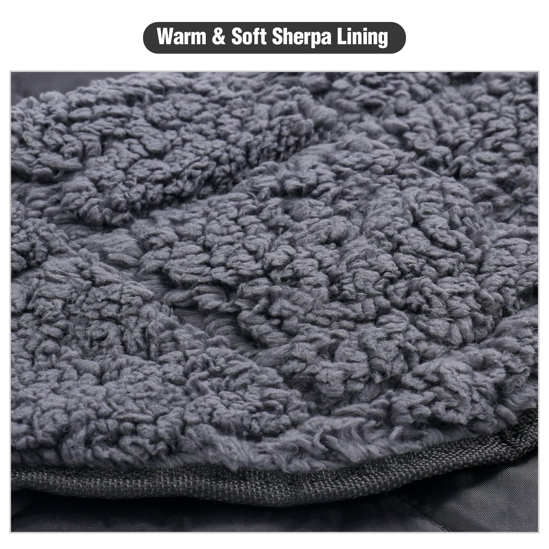Waterproof Sherpa Stadium Blanket for Outdoor Events