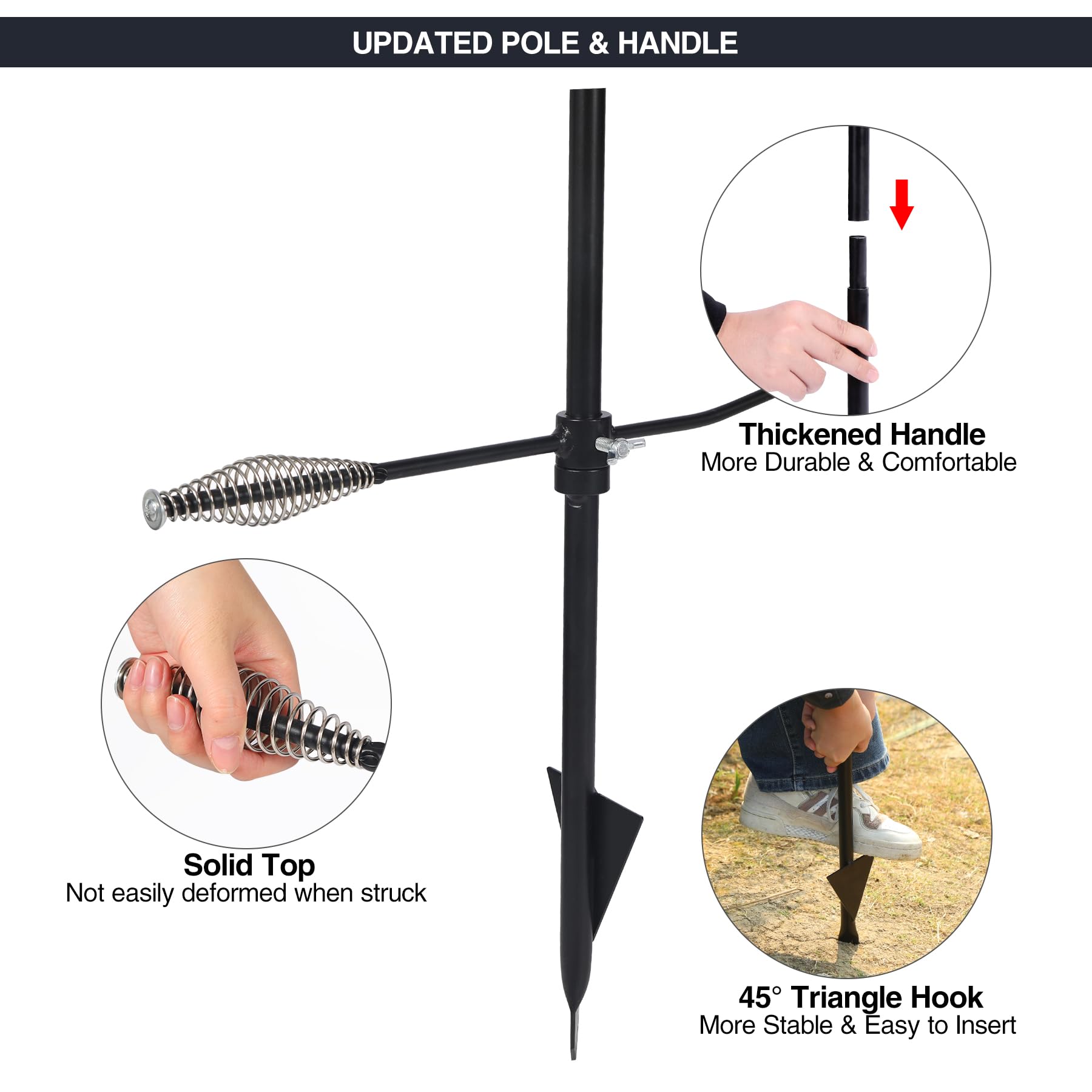 Folding Swivel Campfire Grill for Open Flame Cooking