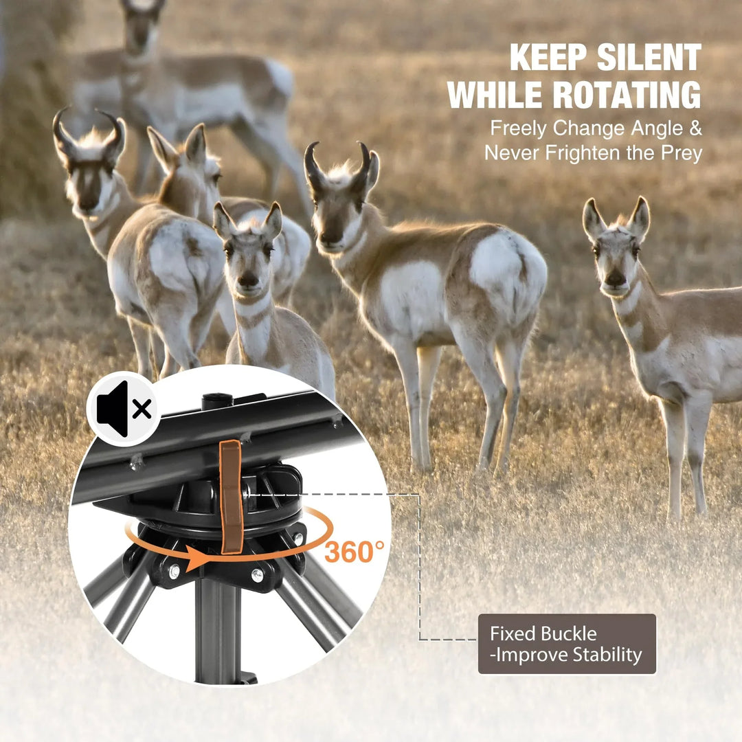360° Swivel Hunting Chair for Blinds