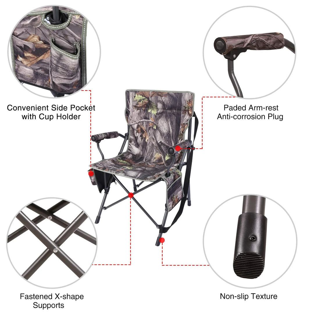 Oversized Hunting Chairs for Blinds with Thickened Cotton