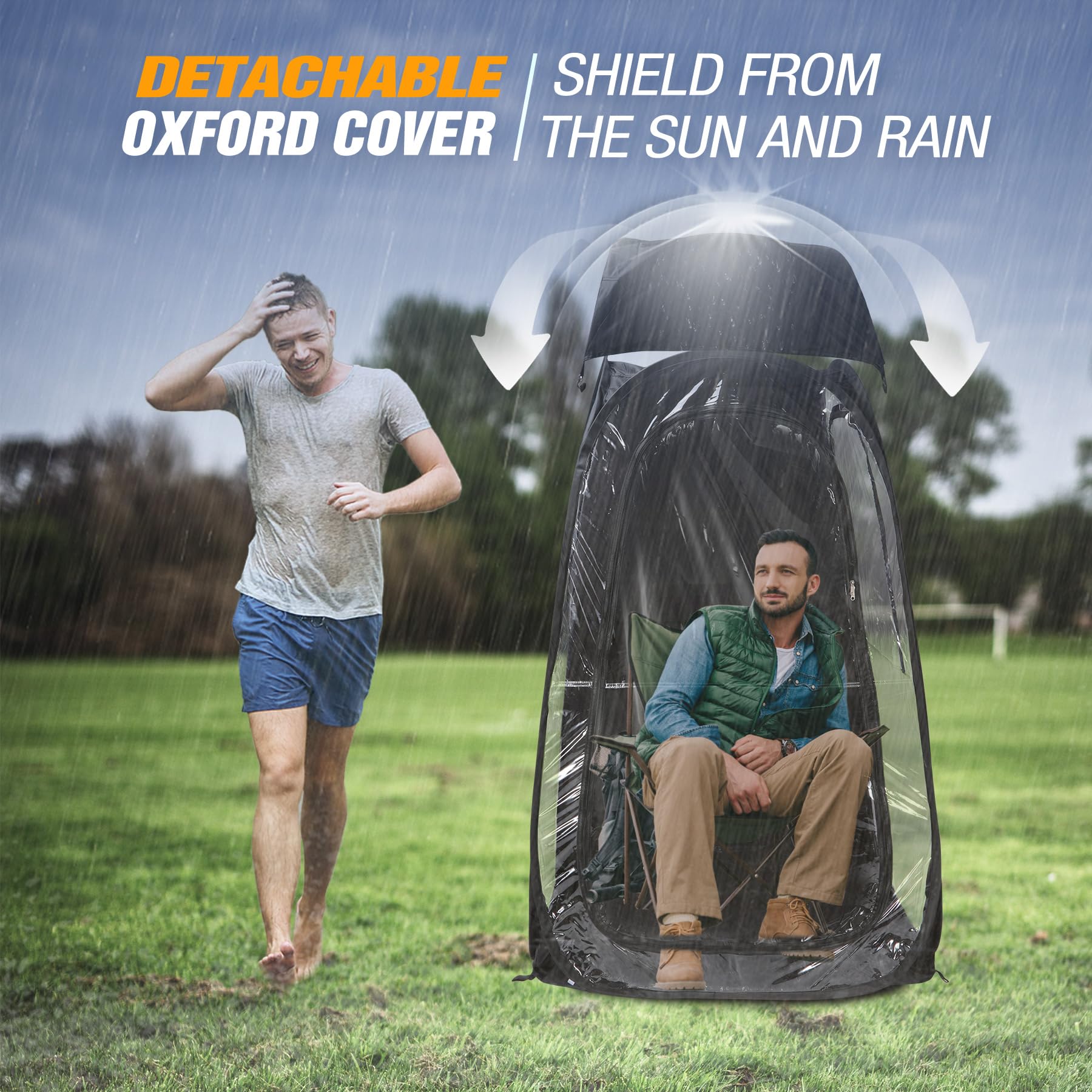 1-Person Pop Up Sports Tent