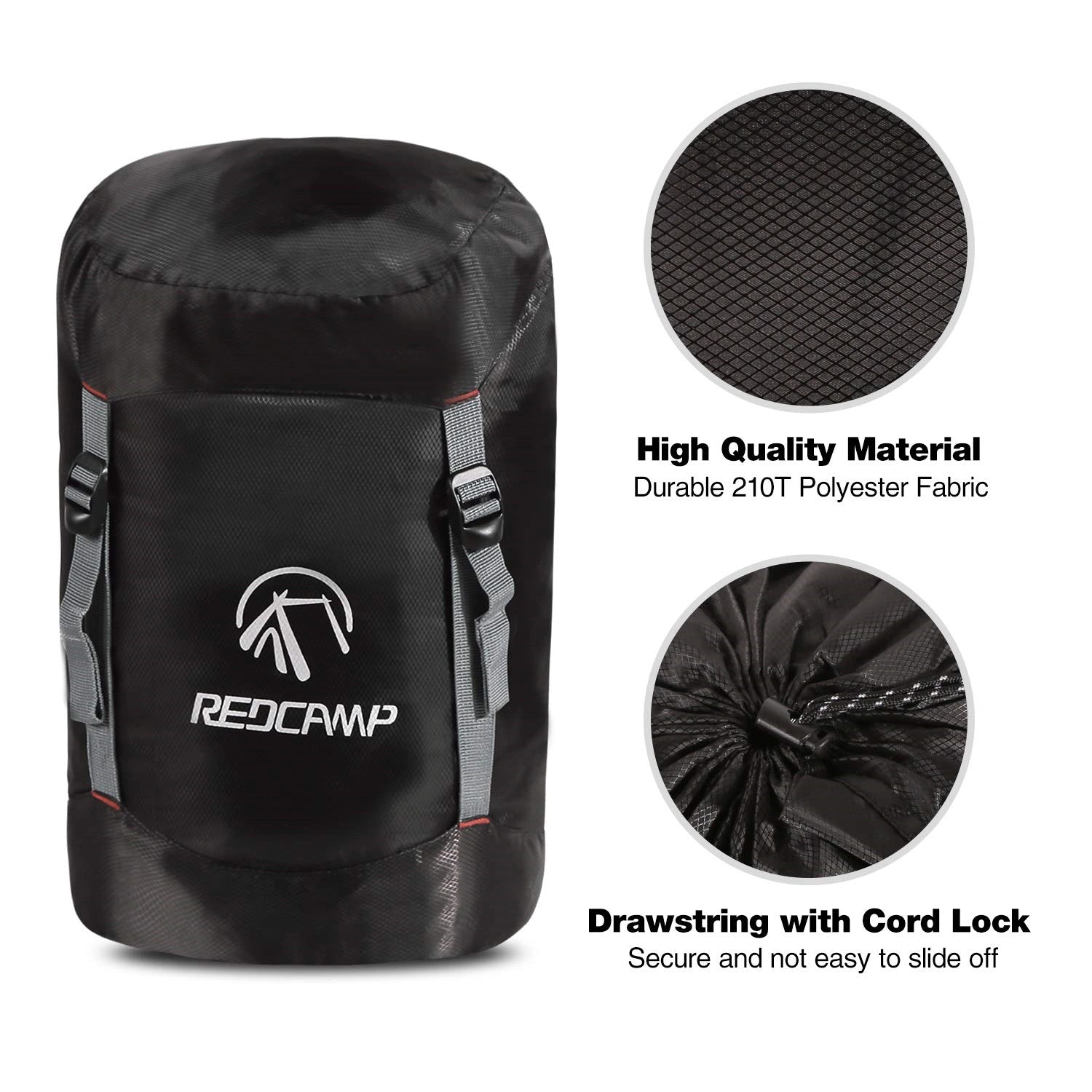 REDCAMP Sleeping Bag Stuff Sack