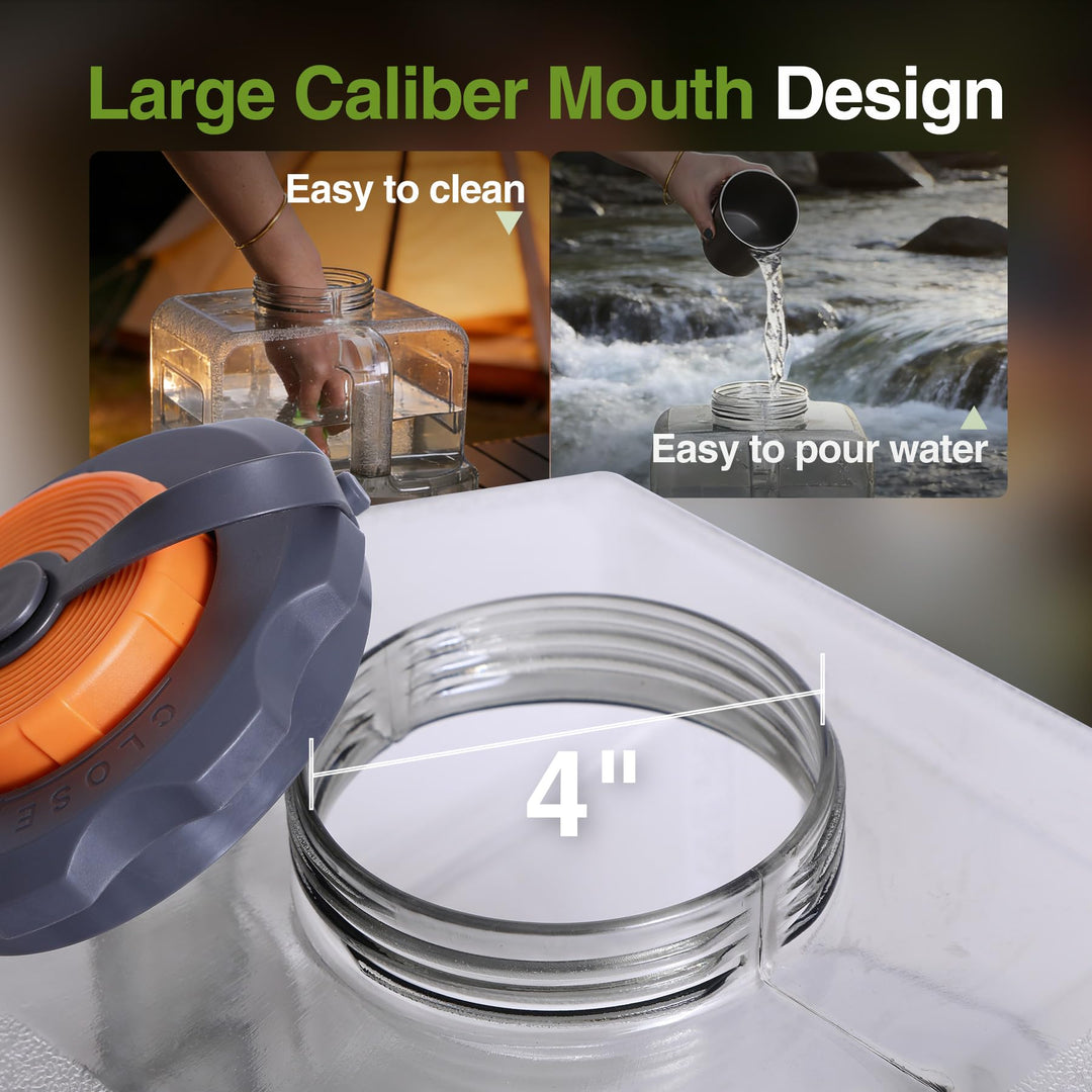 BPA-Free Portable Water Container with Spigot