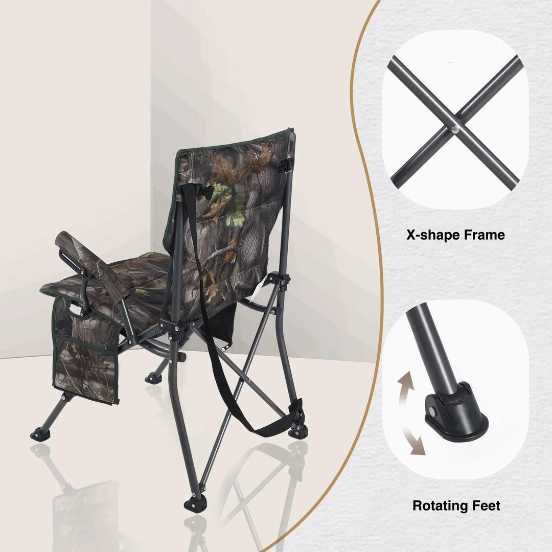 Oversized Hunting Chairs for Blinds with Thickened Cotton