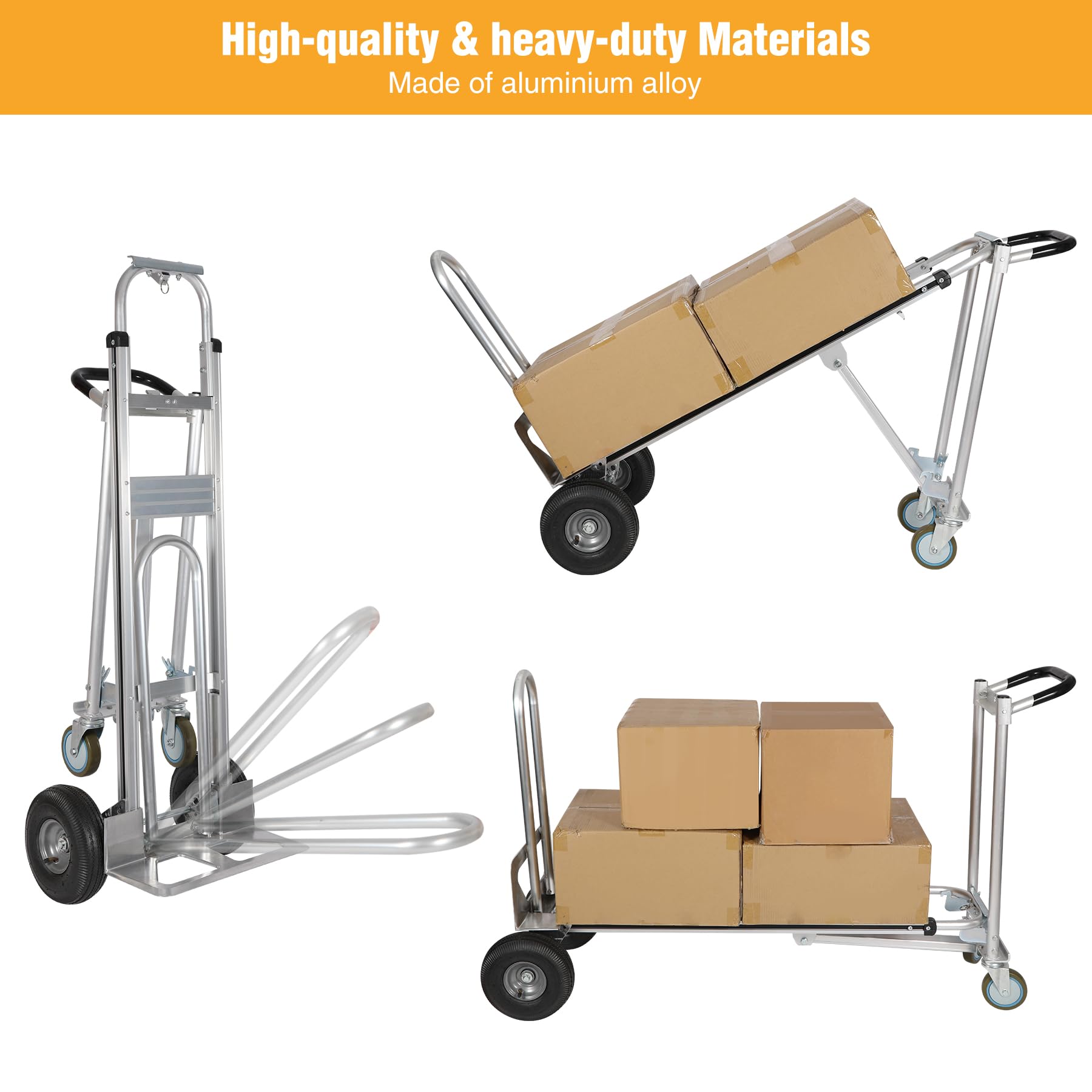 Aluminum Convertible Hand Truck