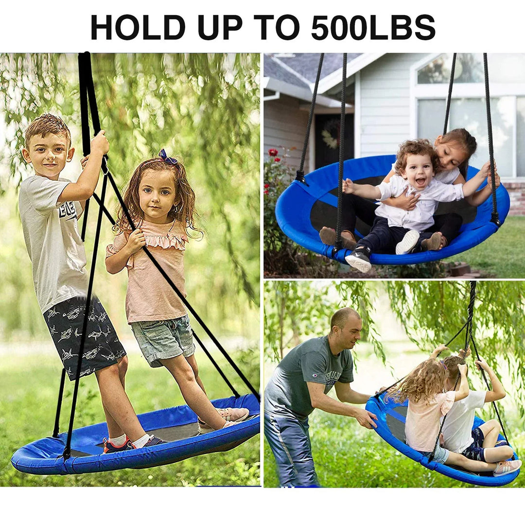 Columpio de árbol redondo de 40"/43" para niños 