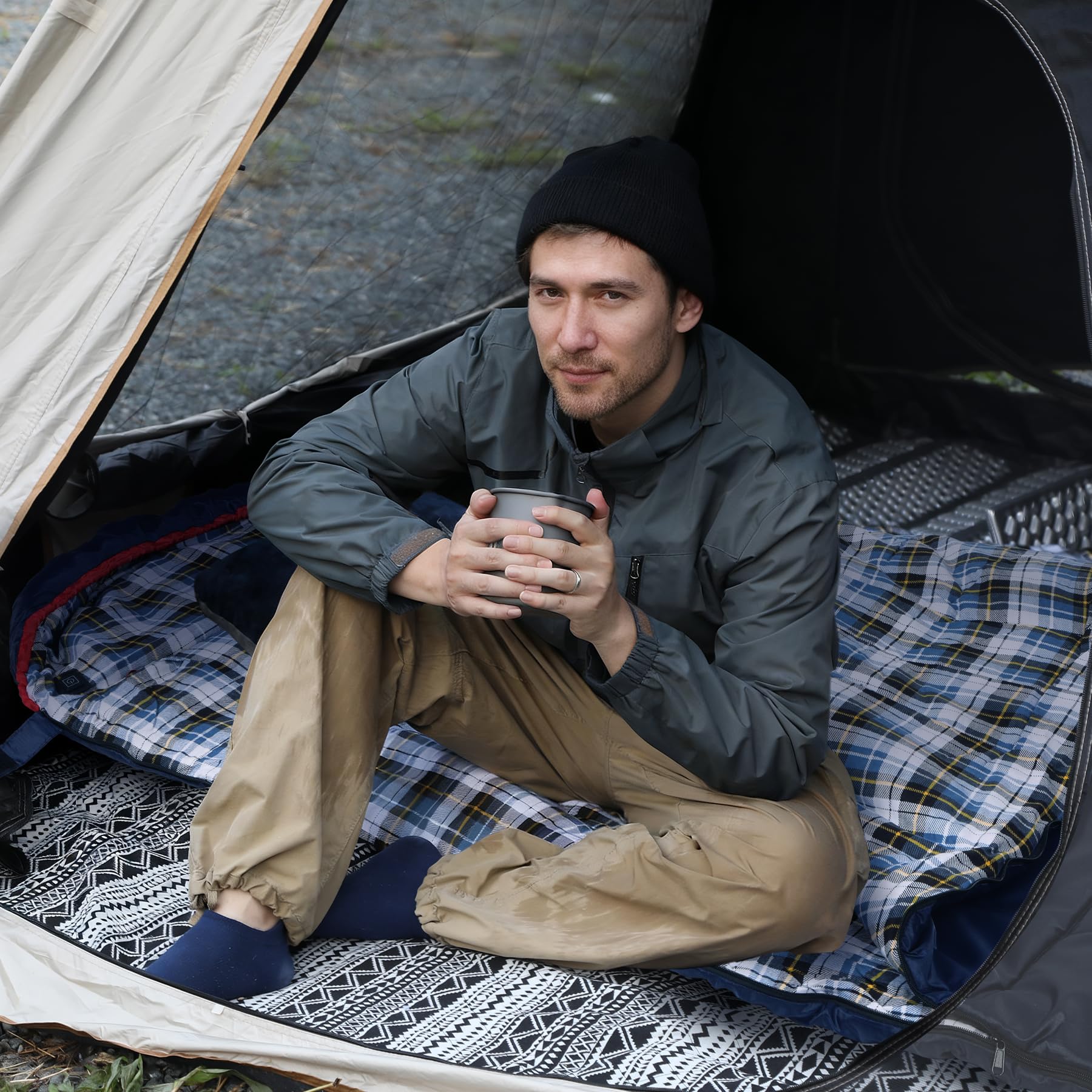 Heated Sleeping Bag with 3 Temperature