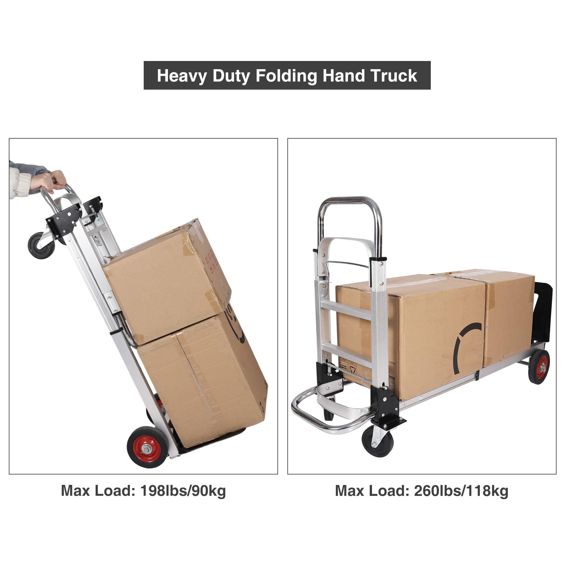 Aluminum Convertible Hand Truck