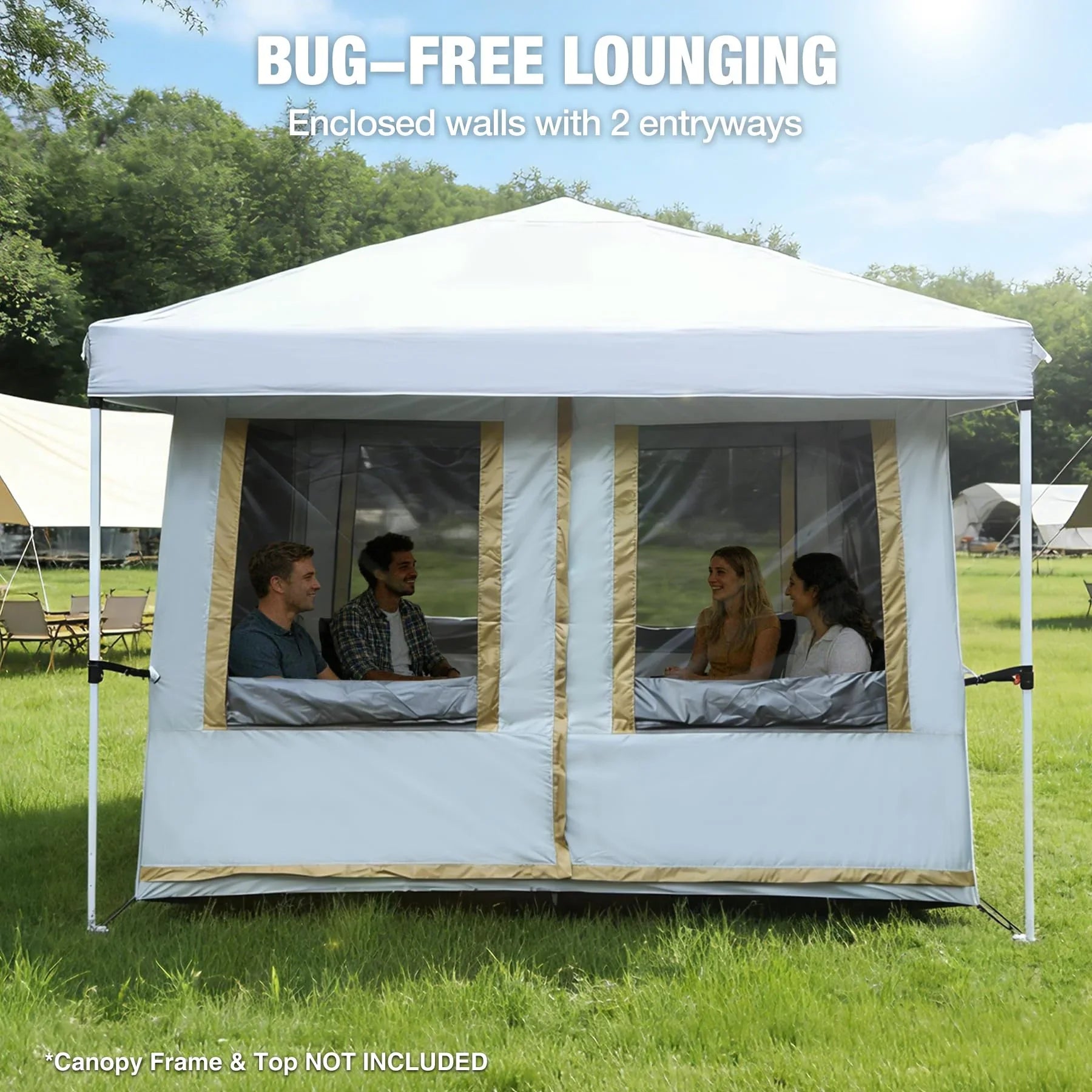 10ft Pop-Up Canopy Inner Screen Tent